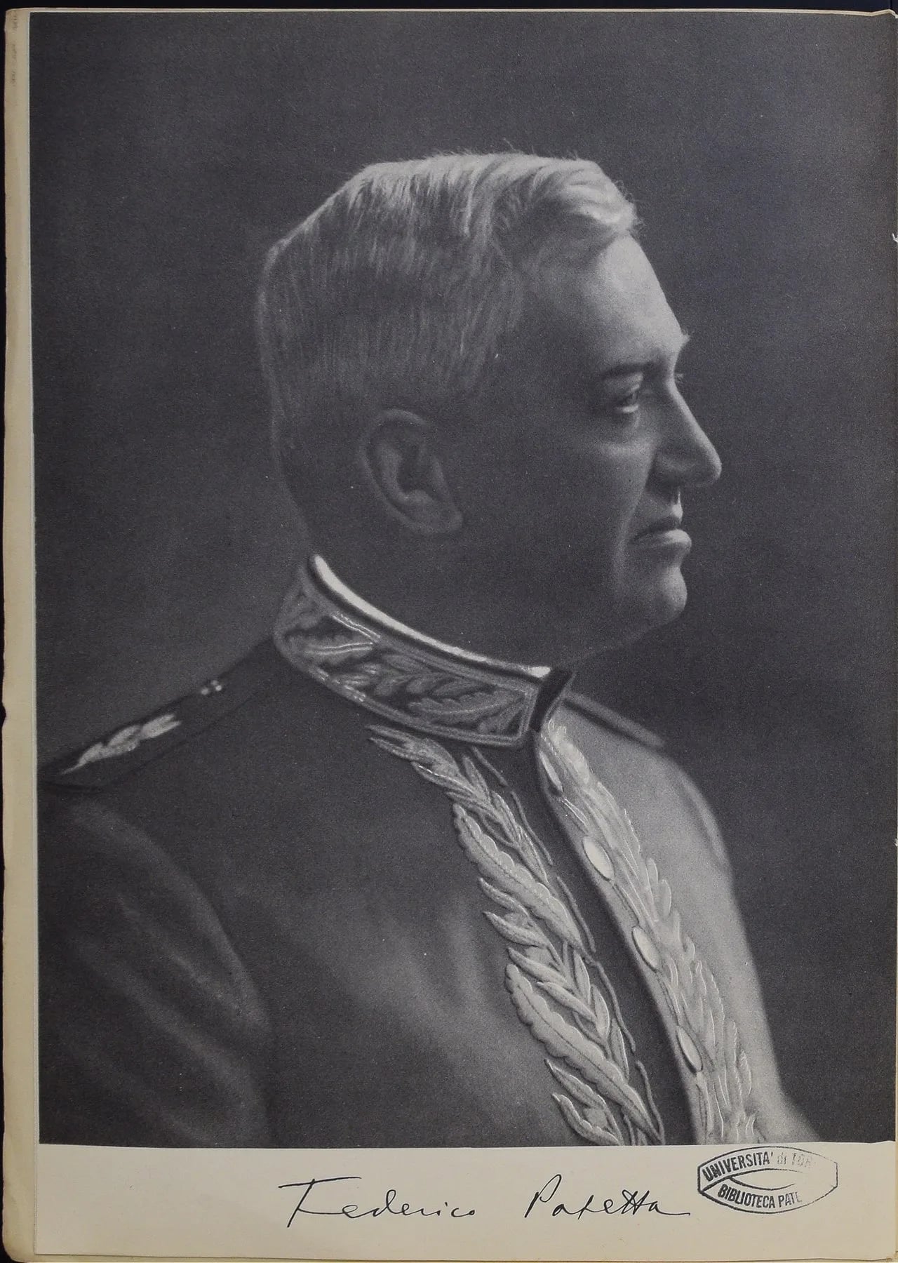 Porträt von Federico Patetta (1867–1945) – Gedenkseite