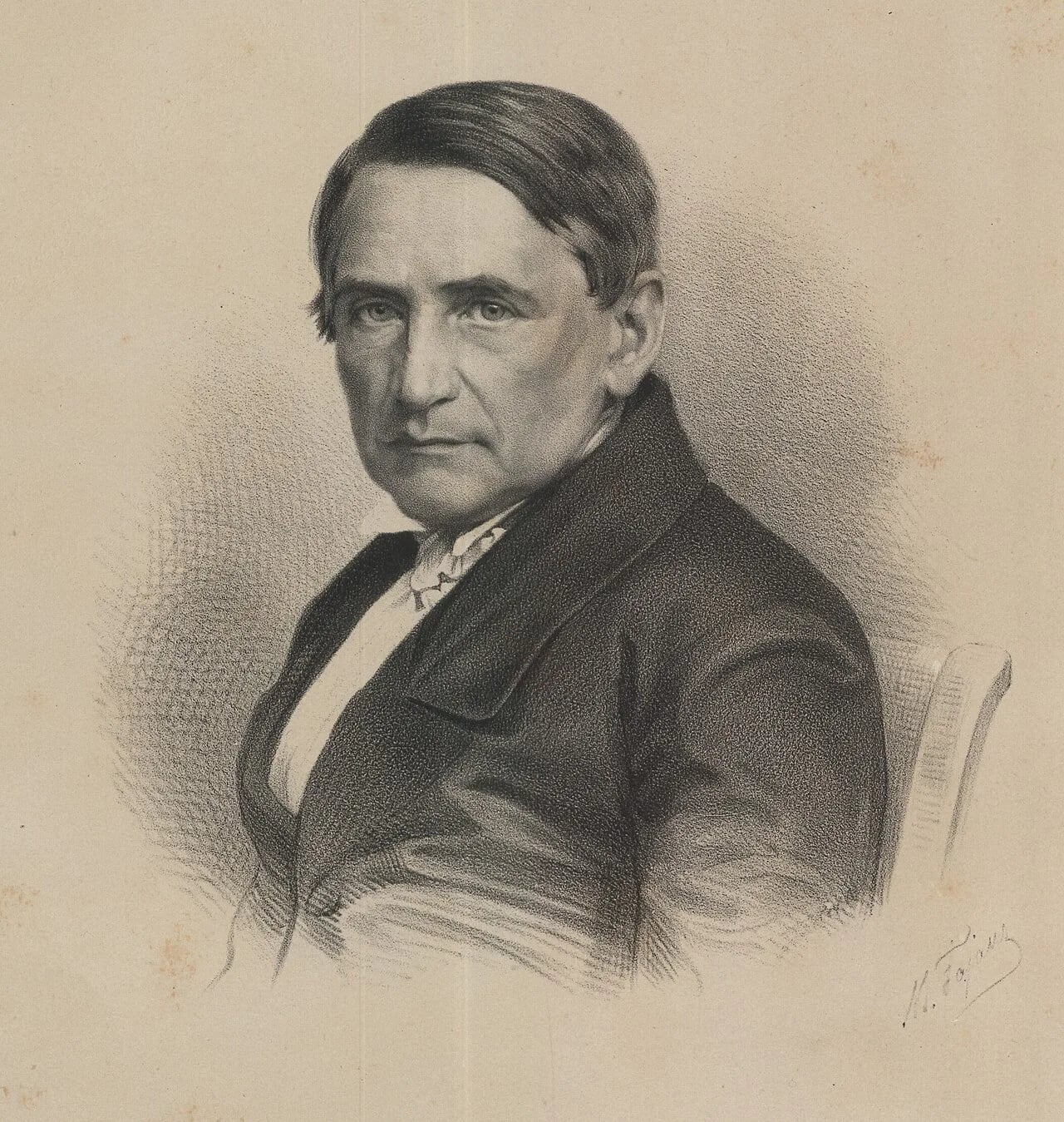 Porträt von Aleksander Groza (1807–1875) – Gedenkseite