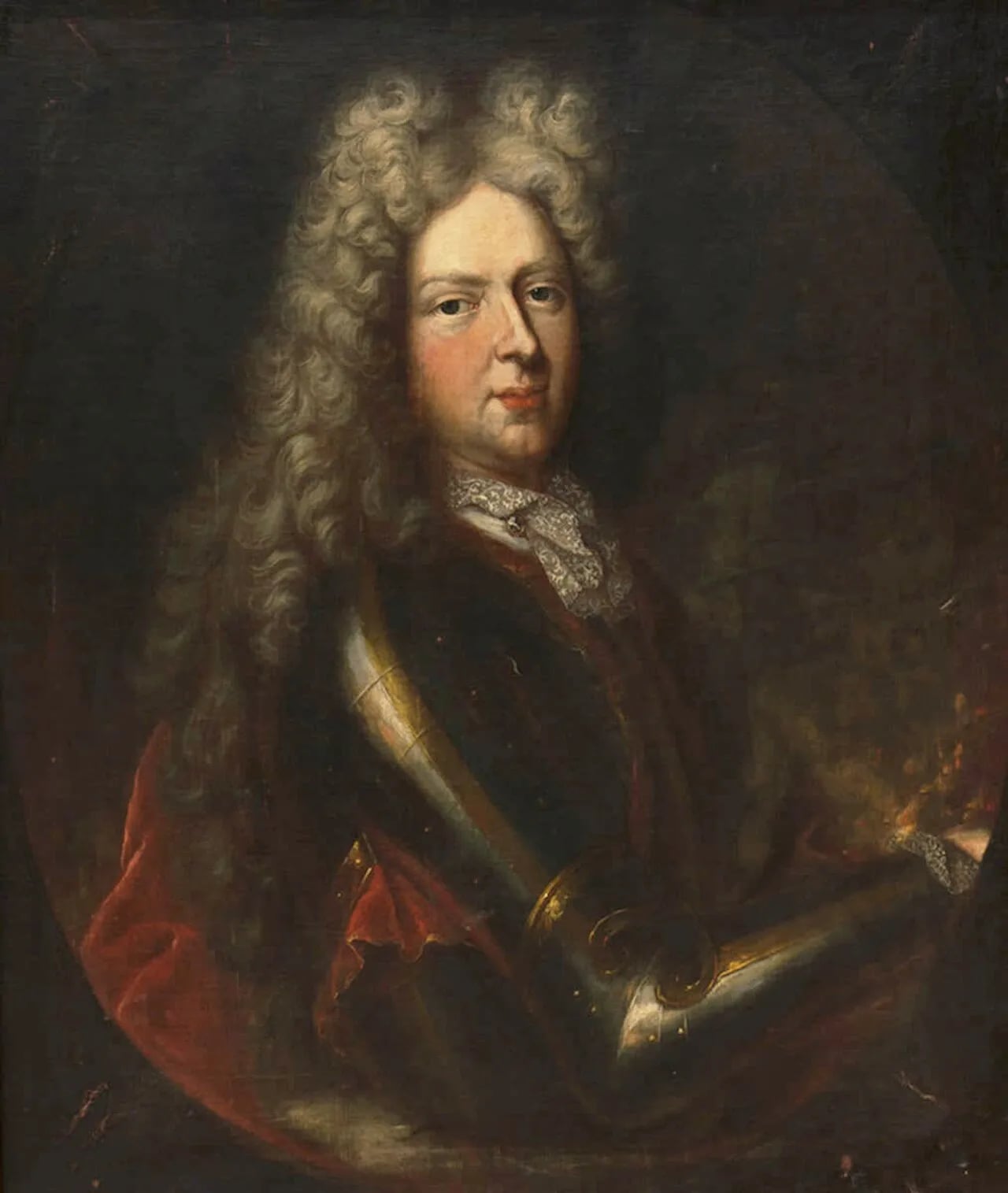 Porträt von Georg Friedrich II. (1678–1703) – Gedenkseite