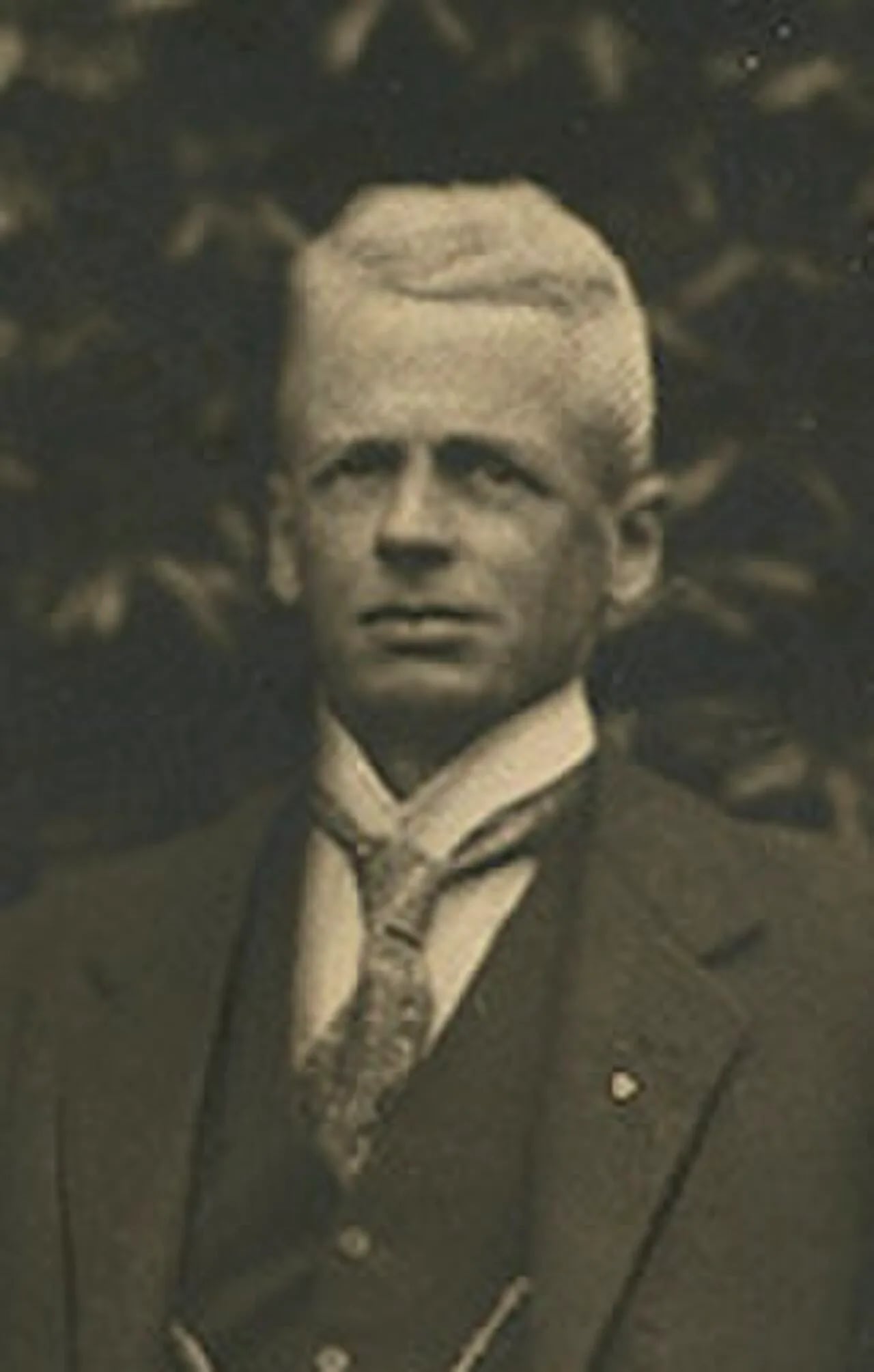 Portrait of Arthur Pycroft (1875–1971) – memorial page