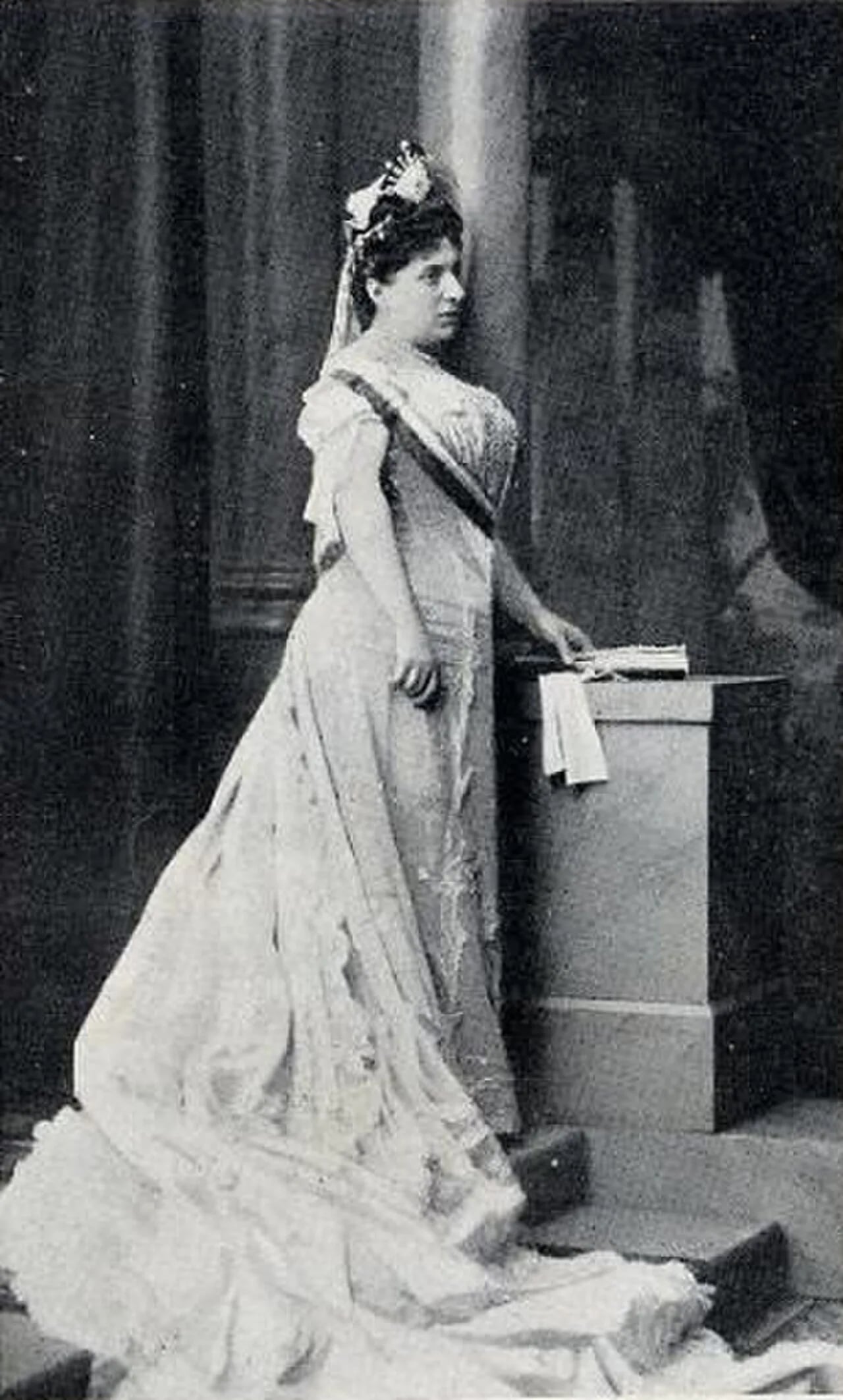 Porträt von Ana Germana Bernaldo de Quirós (1866–1934) – Gedenkseite