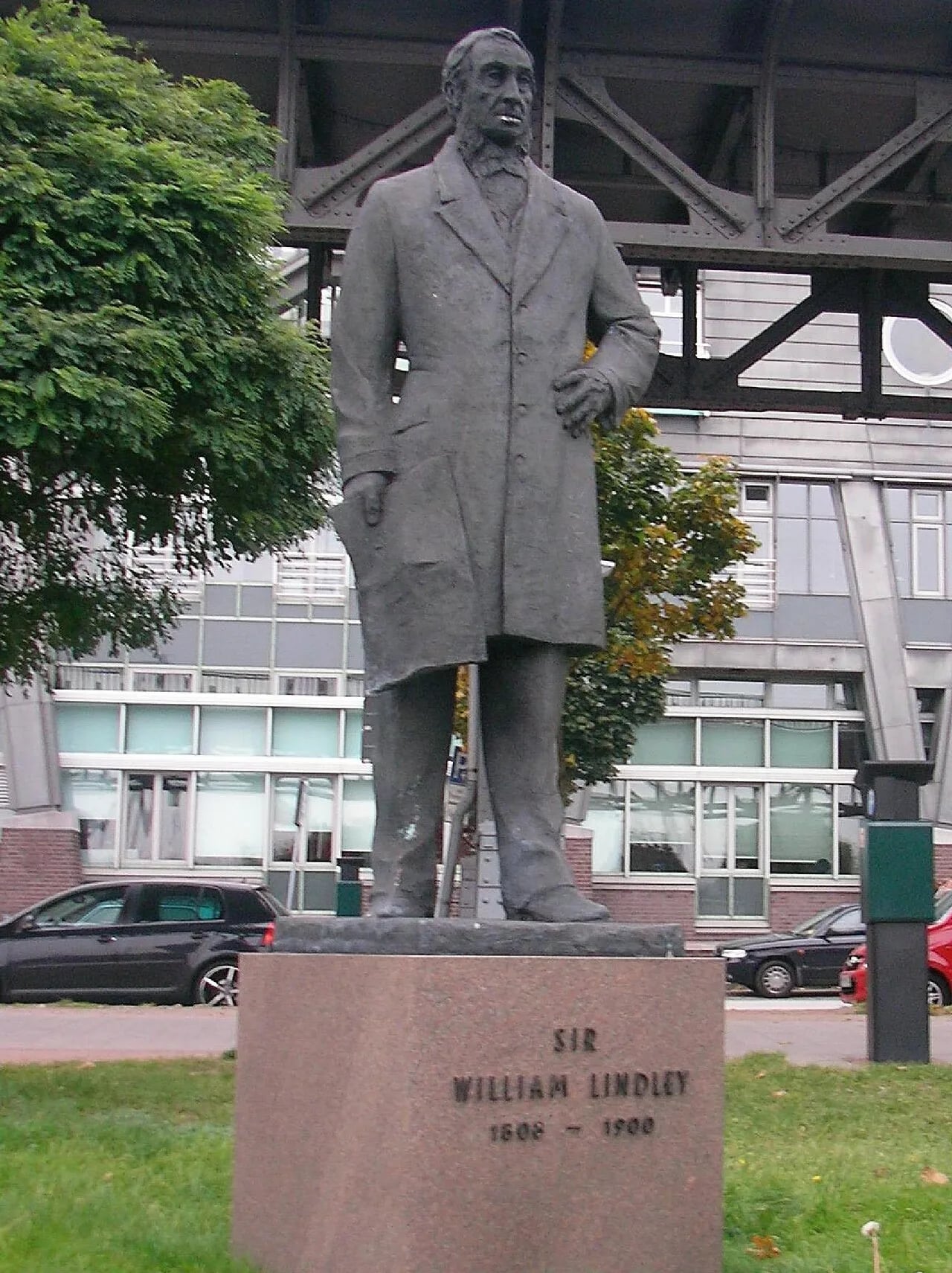 Portrait of William Lindley (1808–1900) – memorial page