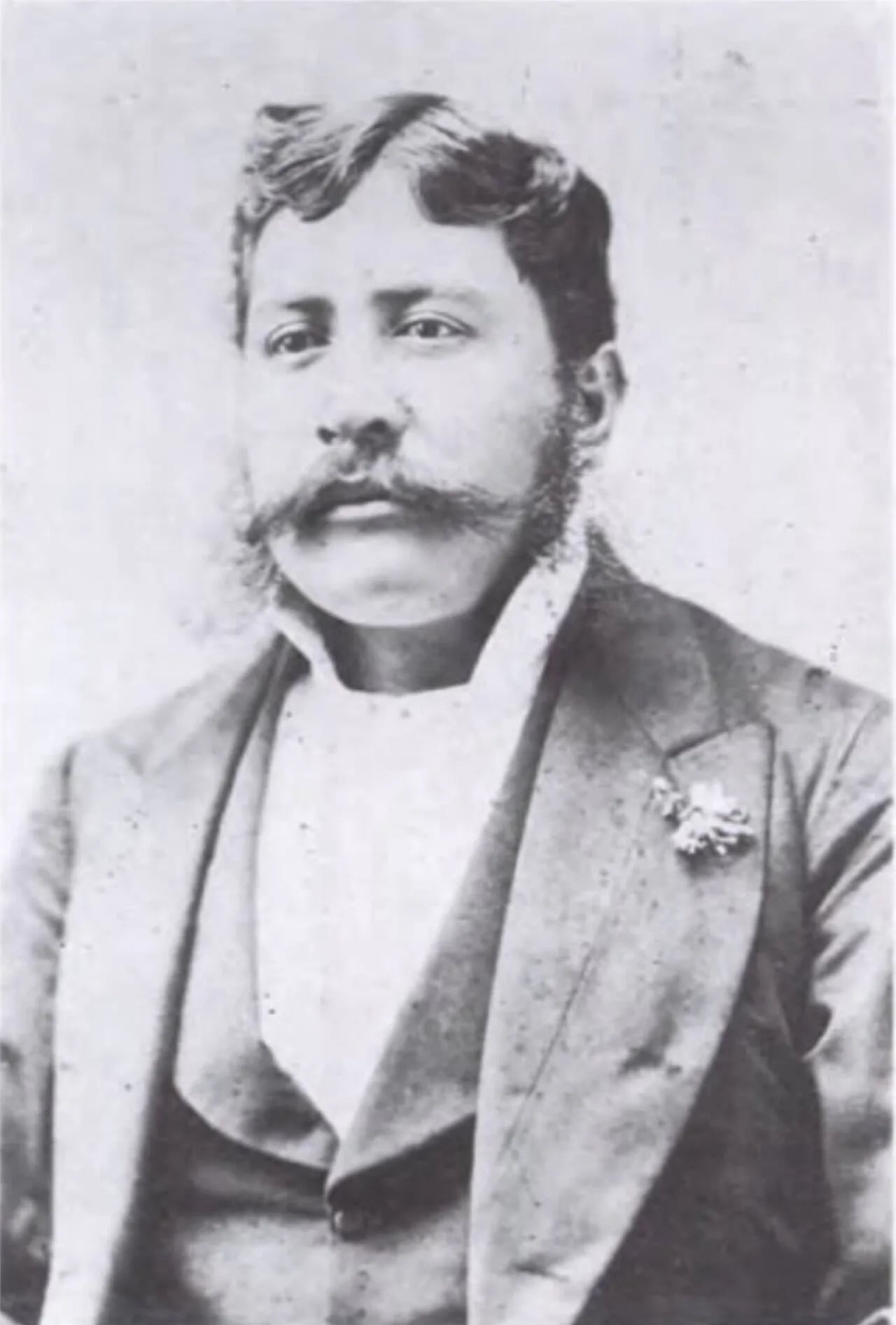 Porträt von John Lot Kaulukou (1841–1917) – Gedenkseite