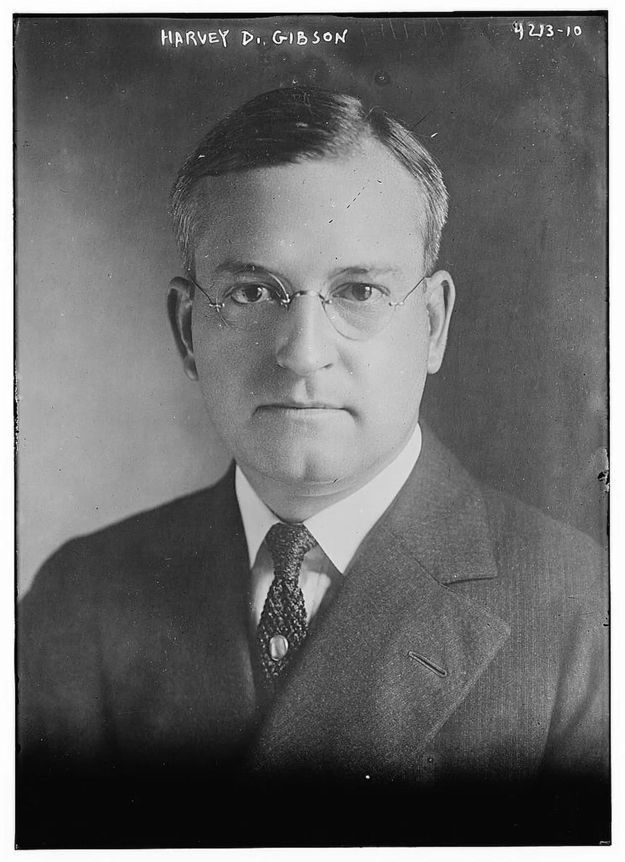Portrait of Harvey Dow Gibson (1882–1950) – memorial page