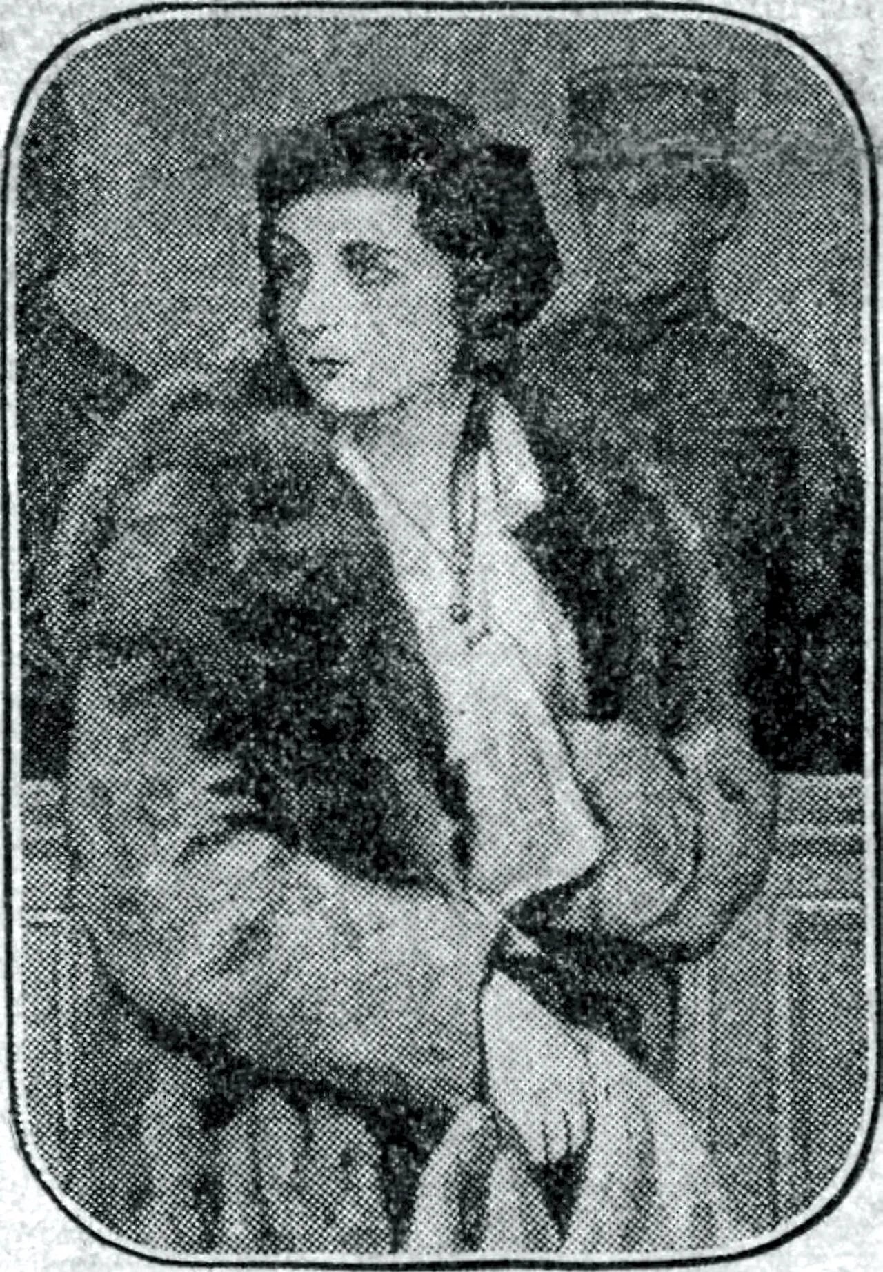 Porträt von Sarah Rafale (1896–1971) – Gedenkseite
