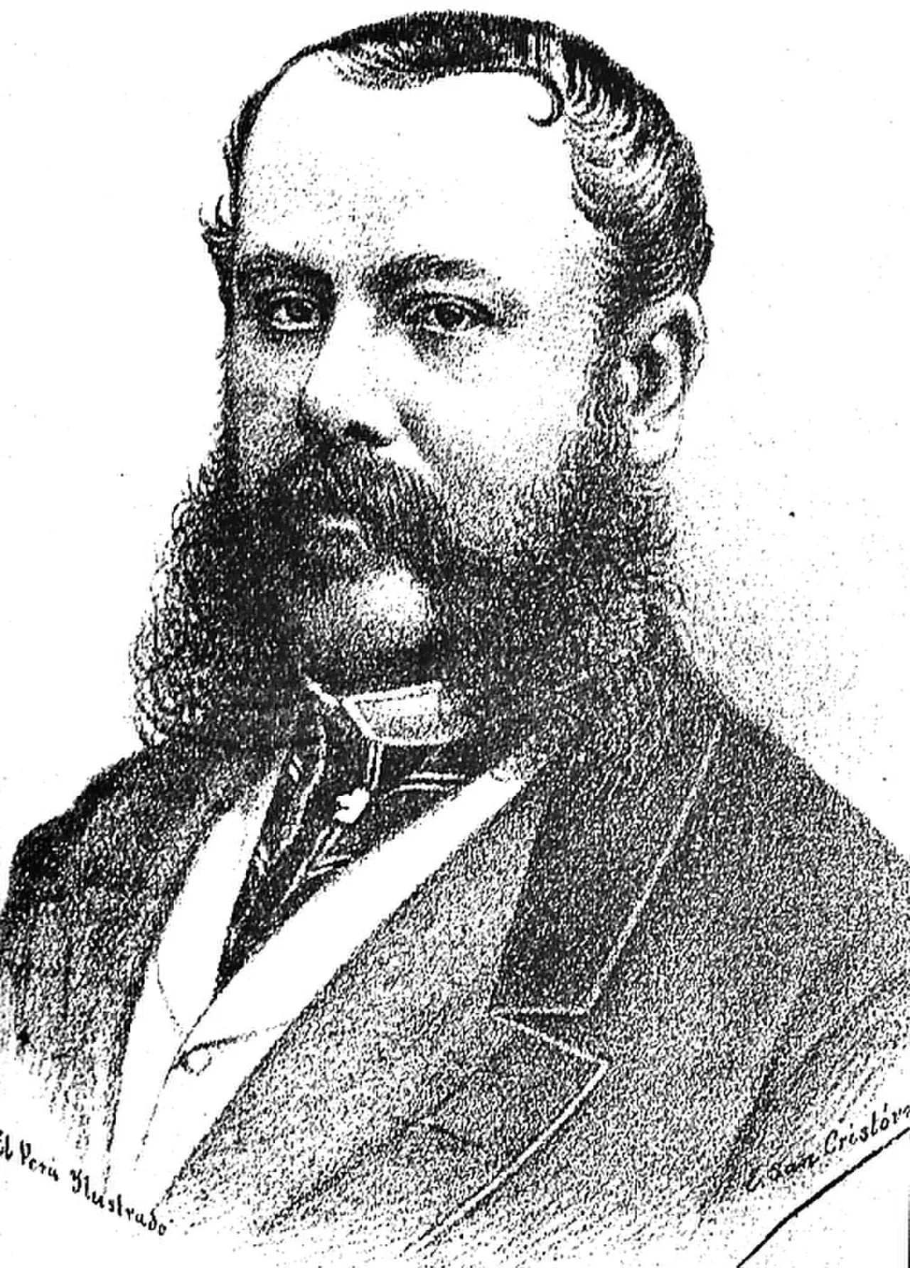 Porträt von José Antonio García y García (1832–1886) – Gedenkseite