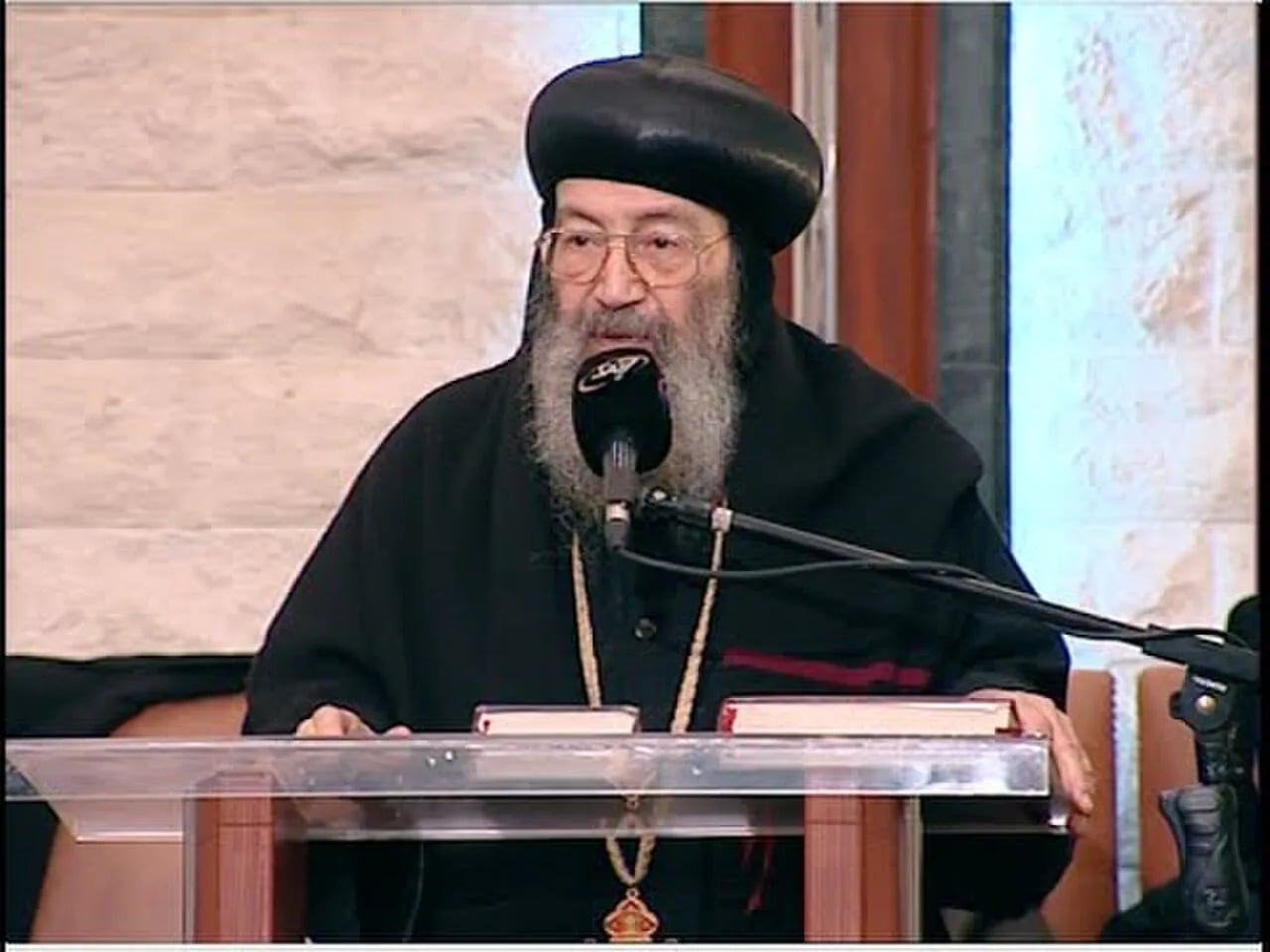 Porträt von Bishop Bishoy of Damietta (1942–2018) – Gedenkseite