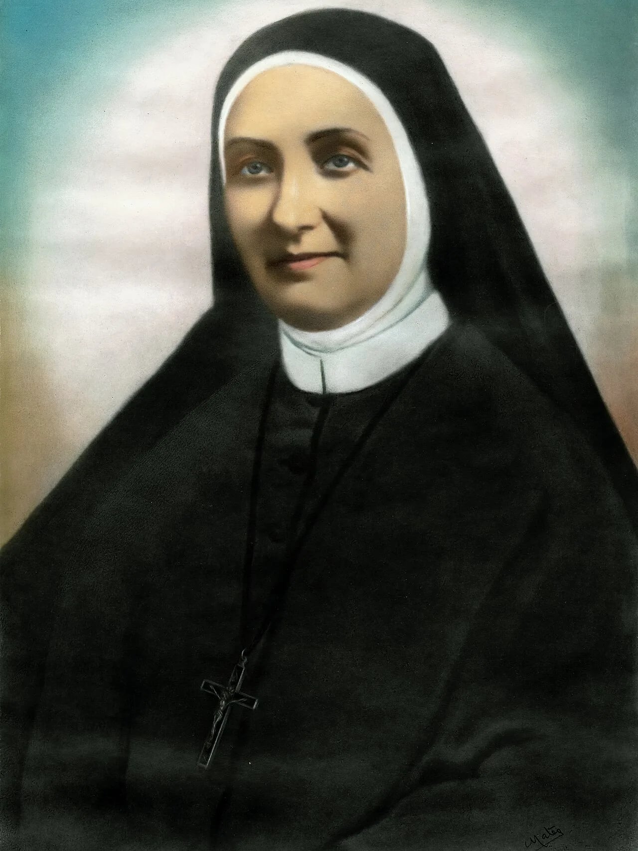 Porträt von Antonia Maria de Oviedo (1822–1898) – Gedenkseite