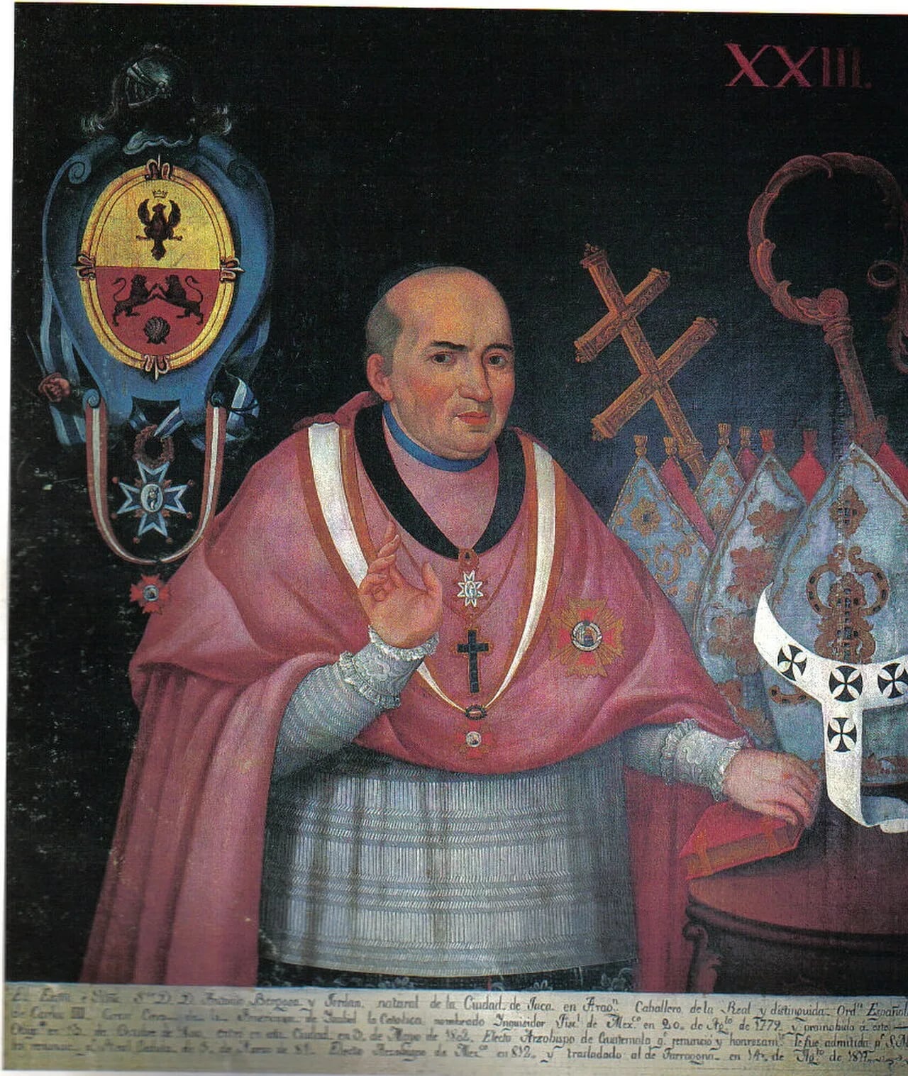 Portrait of Antonio Bergosa y Jordán (1748–1819) – memorial page