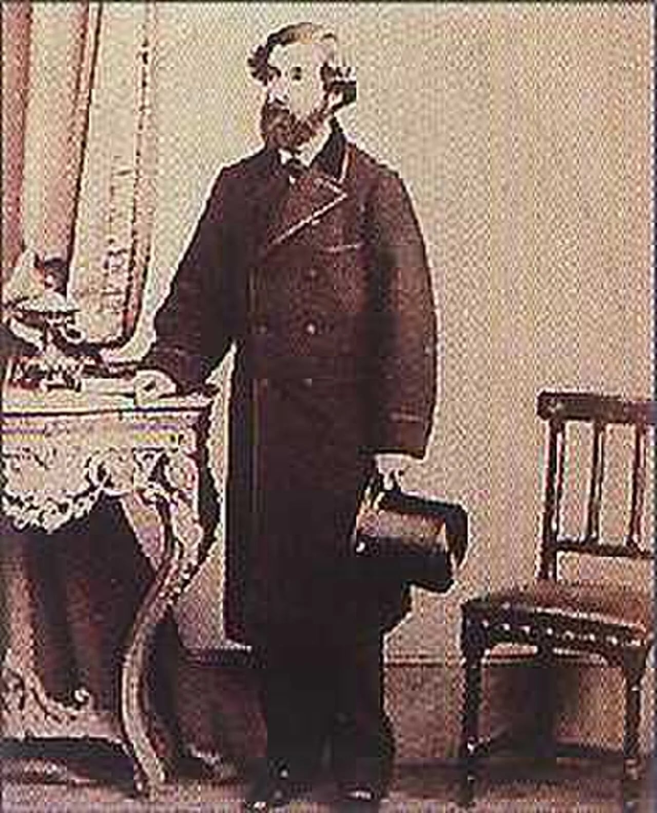 Porträt von Antonio María Pradilla Rueda (1822–1878) – Gedenkseite