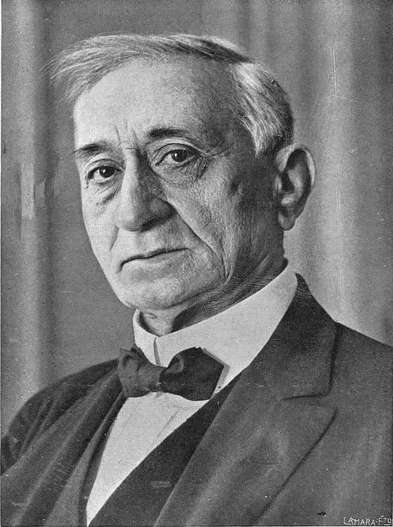 Porträt von Antonio Rodríguez del Busto (1848–1926) – Gedenkseite