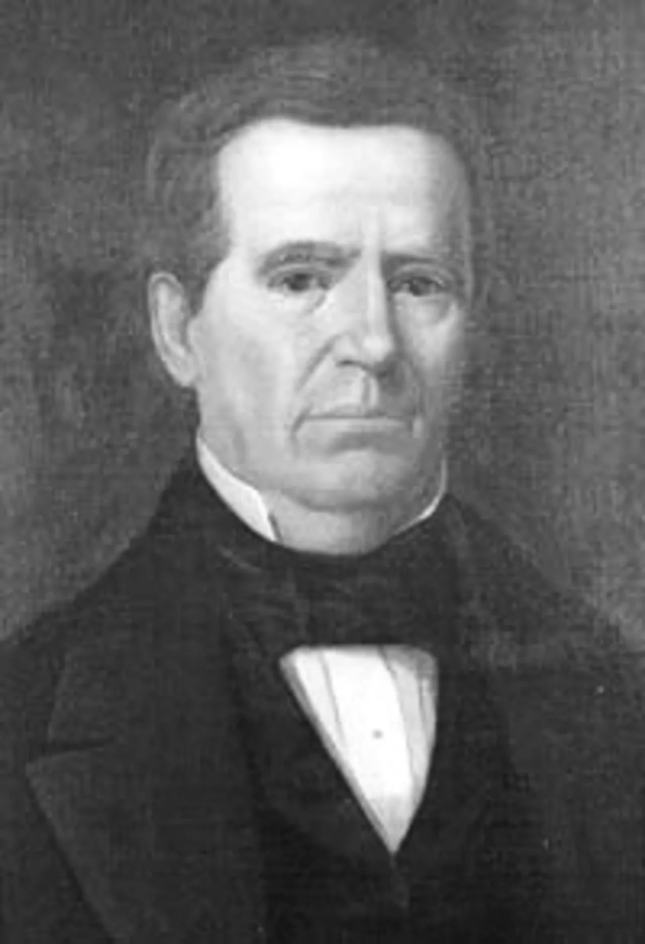 Porträt von Anson Jones (1798–1858) – Gedenkseite