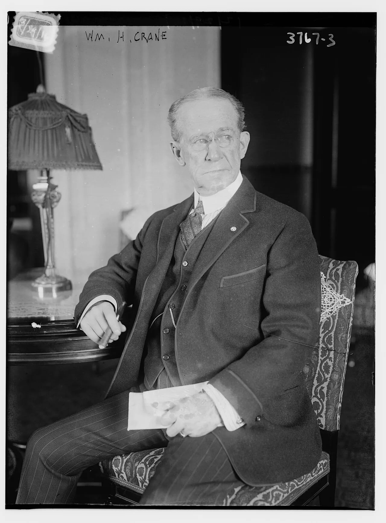 Porträt von William Henry Crane (1845–1928) – Gedenkseite