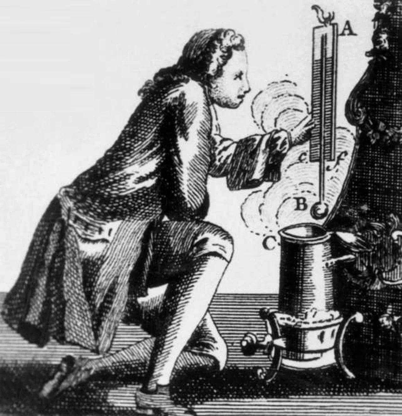 Porträt von Daniel Gabriel Fahrenheit (1686–1736) – Gedenkseite