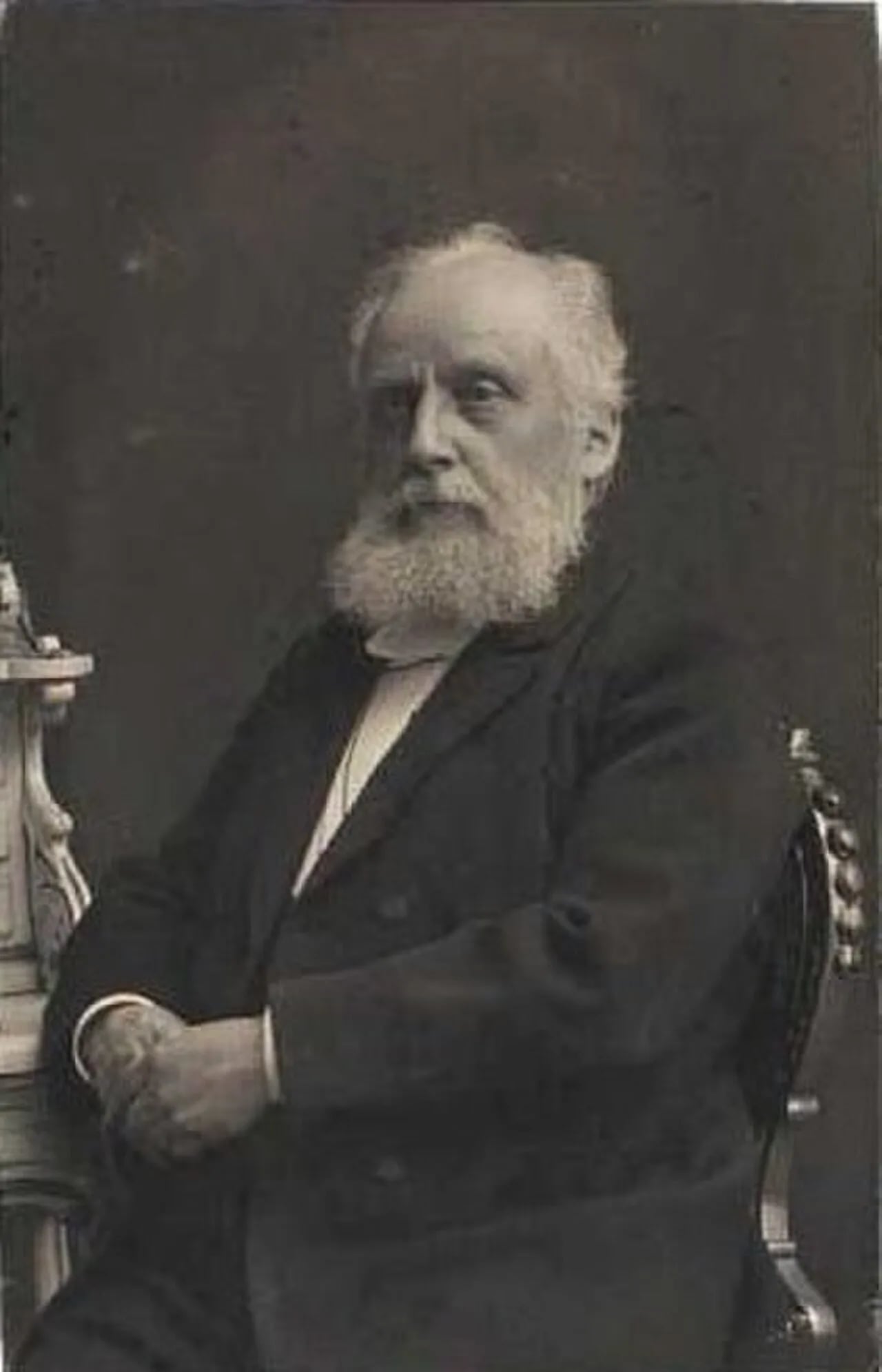 Portrait of Emil Elberling (1835–1927) – memorial page
