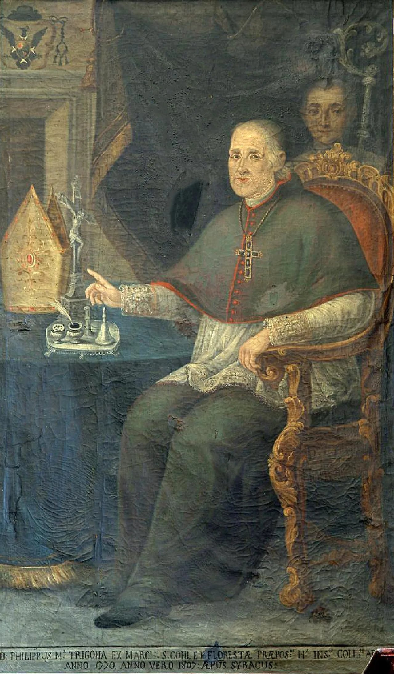 Portrait of Filippo Trigona (1735–1824) – memorial page