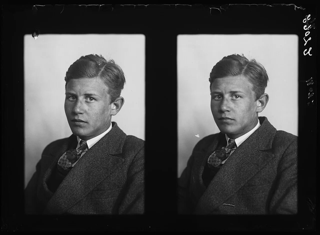Porträt von Finn Trygve Smith (1912–1935) – Gedenkseite