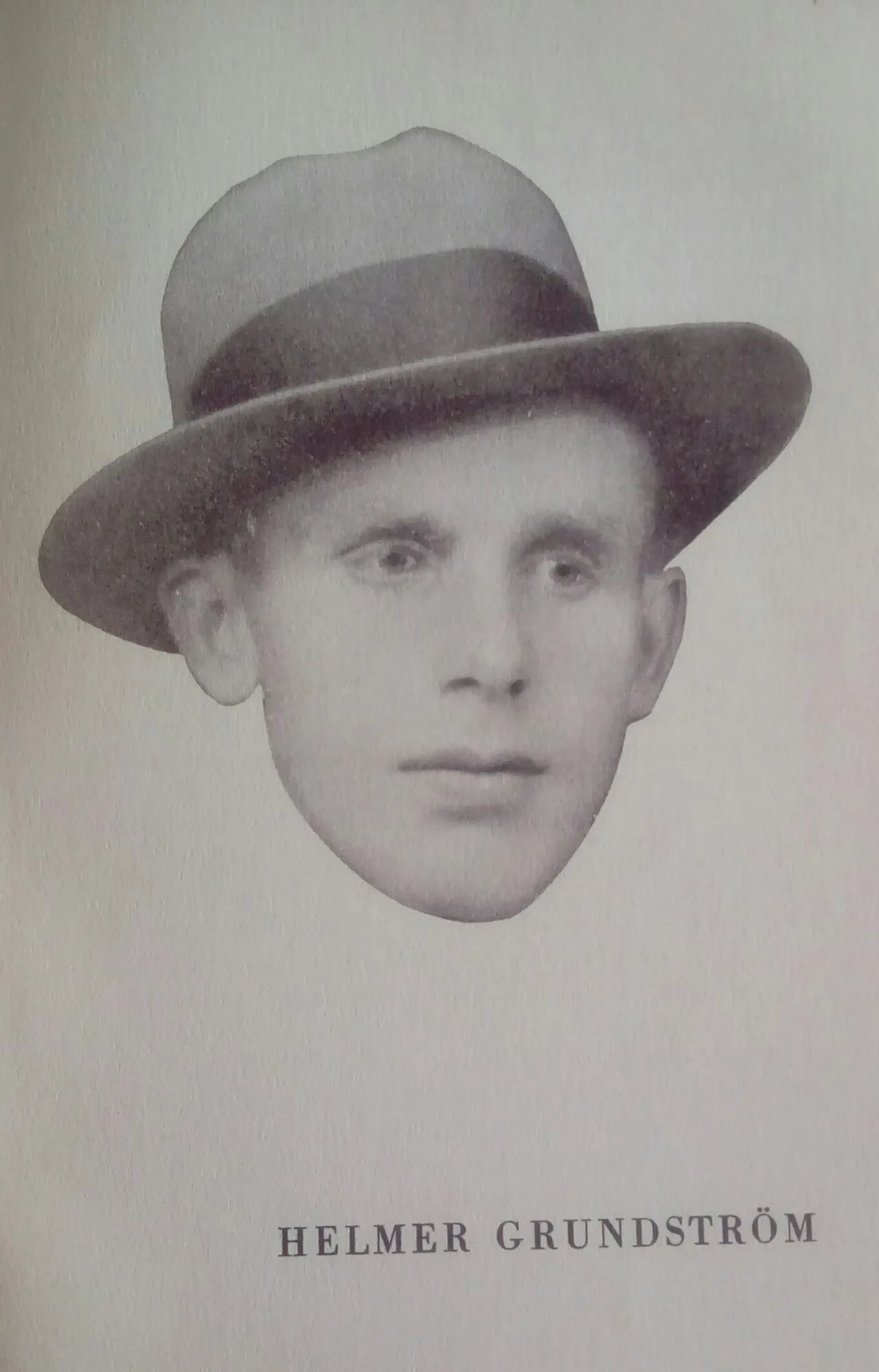 Porträt von Helmer Grundström (1904–1986) – Gedenkseite
