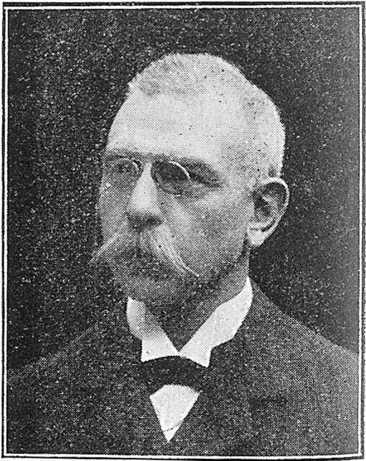 Portrait of H.O.G. Ellinger (1857–1947) – memorial page