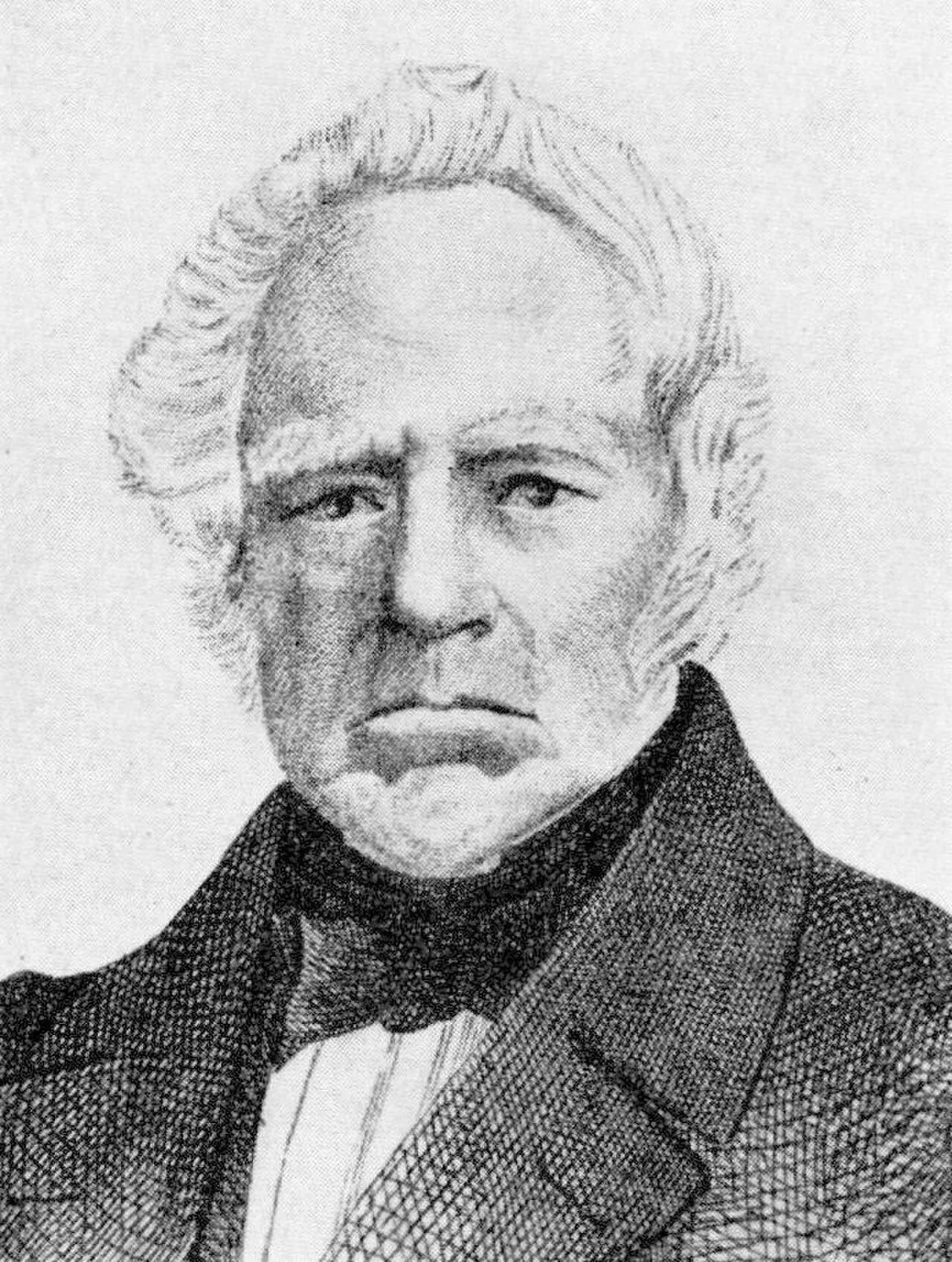 Porträt von Lars Magnus Enberg (1787–1865) – Gedenkseite