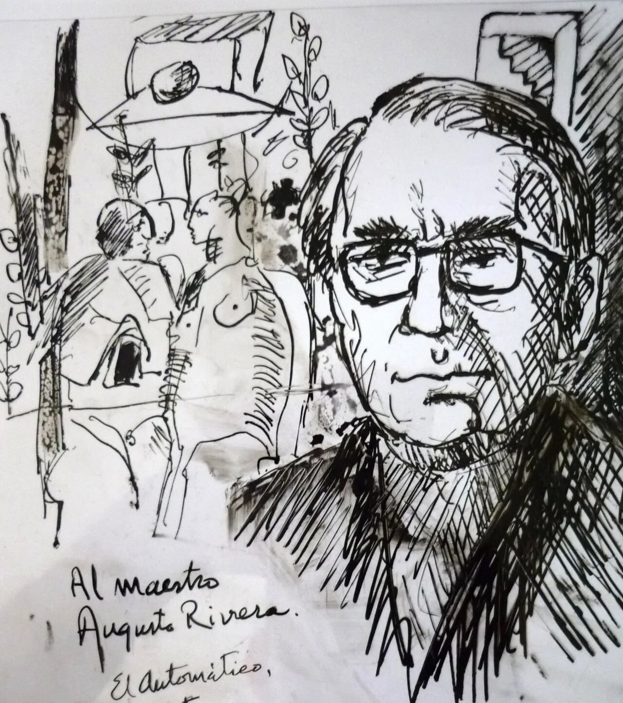 Porträt von Augusto Rivera Garcés (1922–1982) – Gedenkseite
