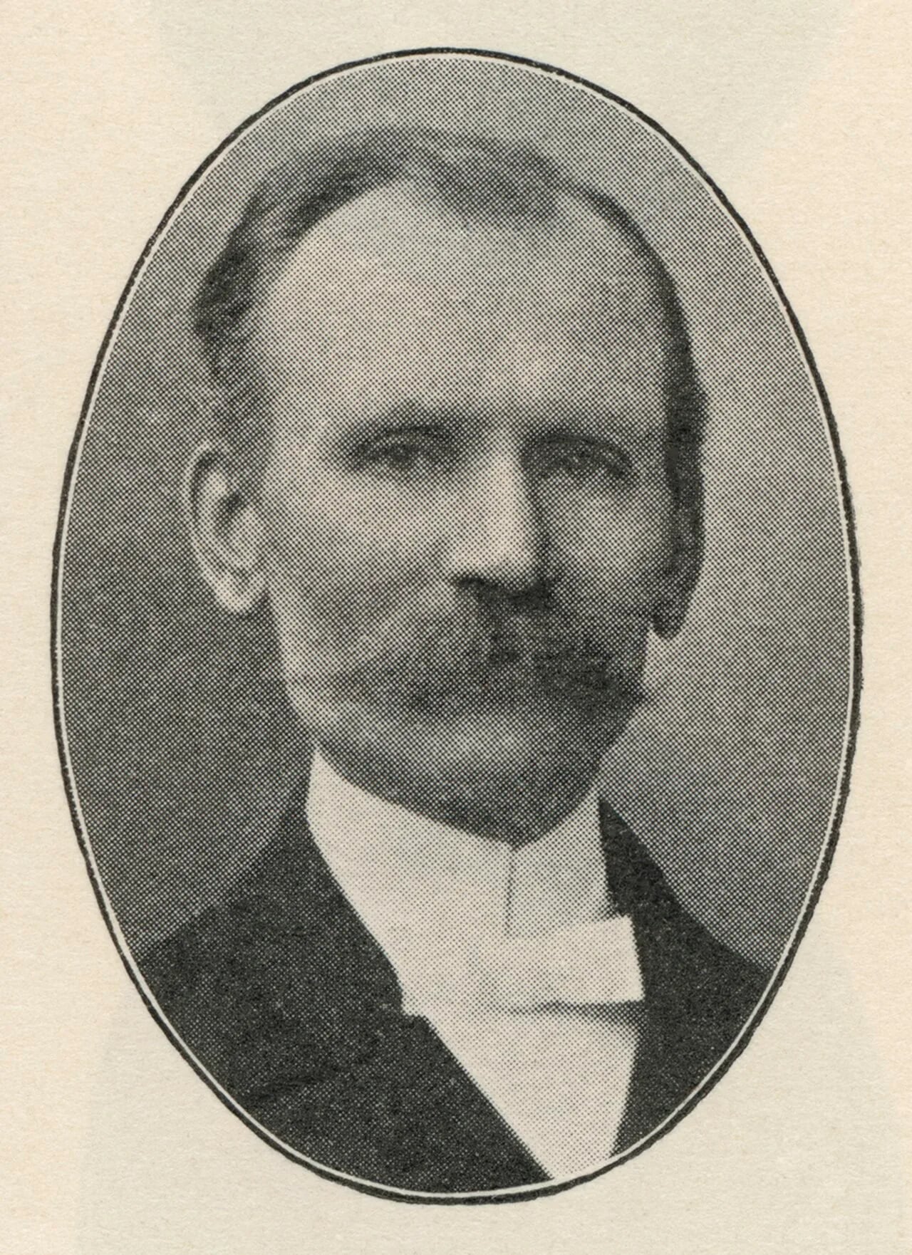 Porträt von Carl Johan Engvall (1858–1936) – Gedenkseite