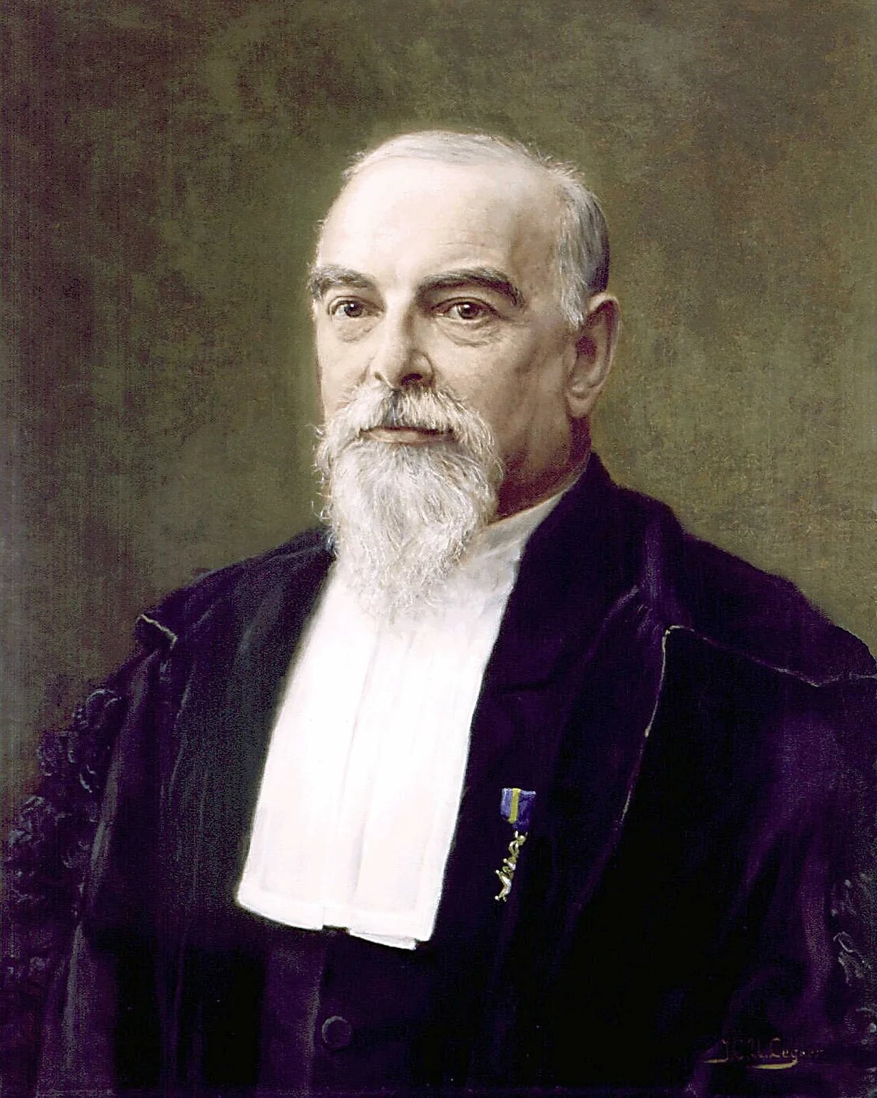 Portrait of Hendrik Jacob Hamaker (1844–1911) – memorial page