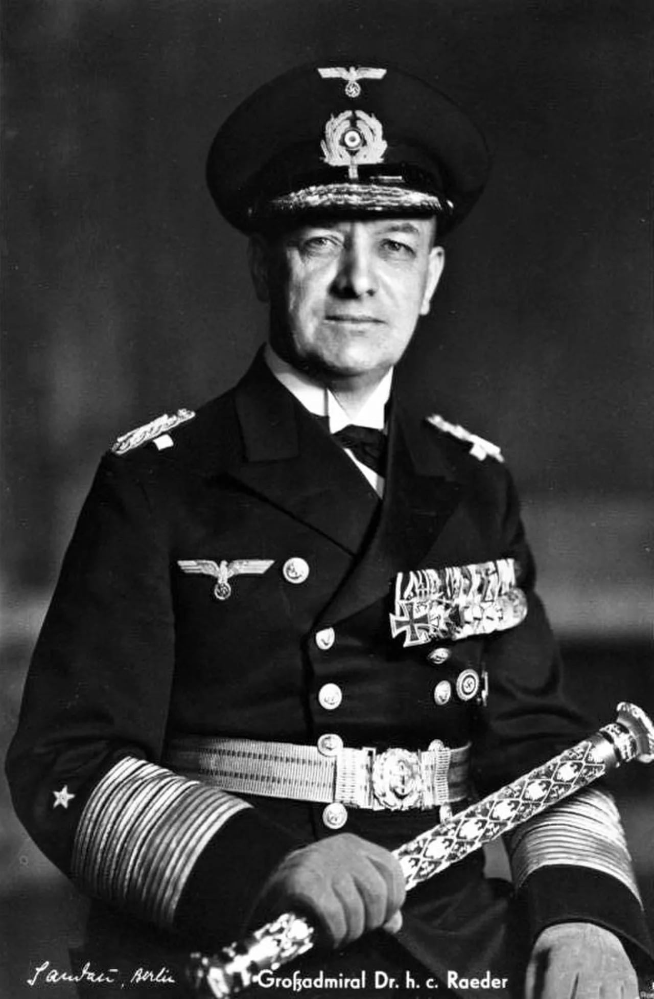 Portrait of Erich Raeder (1876–1960) – memorial page