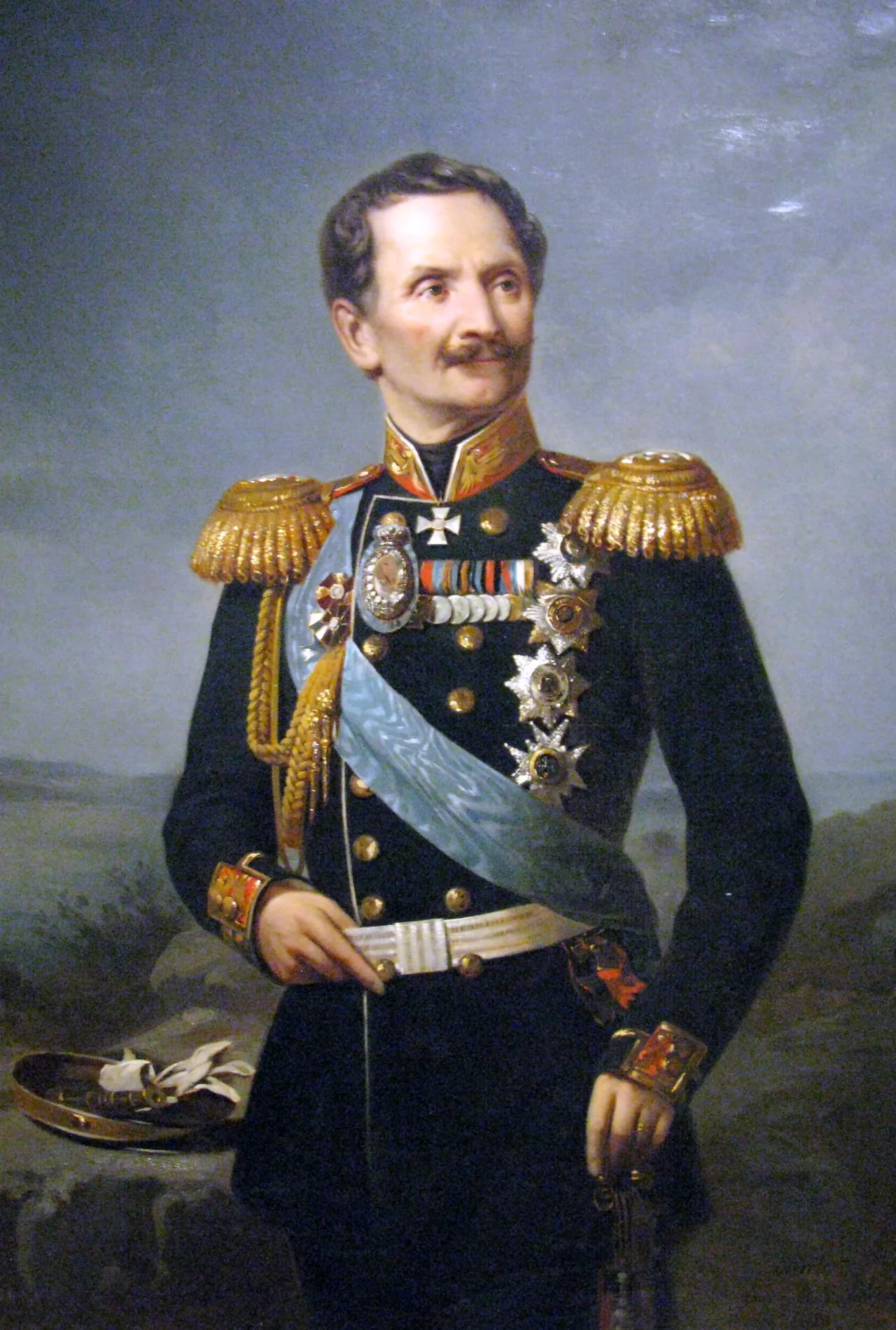 Portrait of Friedrich Wilhelm Rembert von Berg (1794–1874) – memorial page
