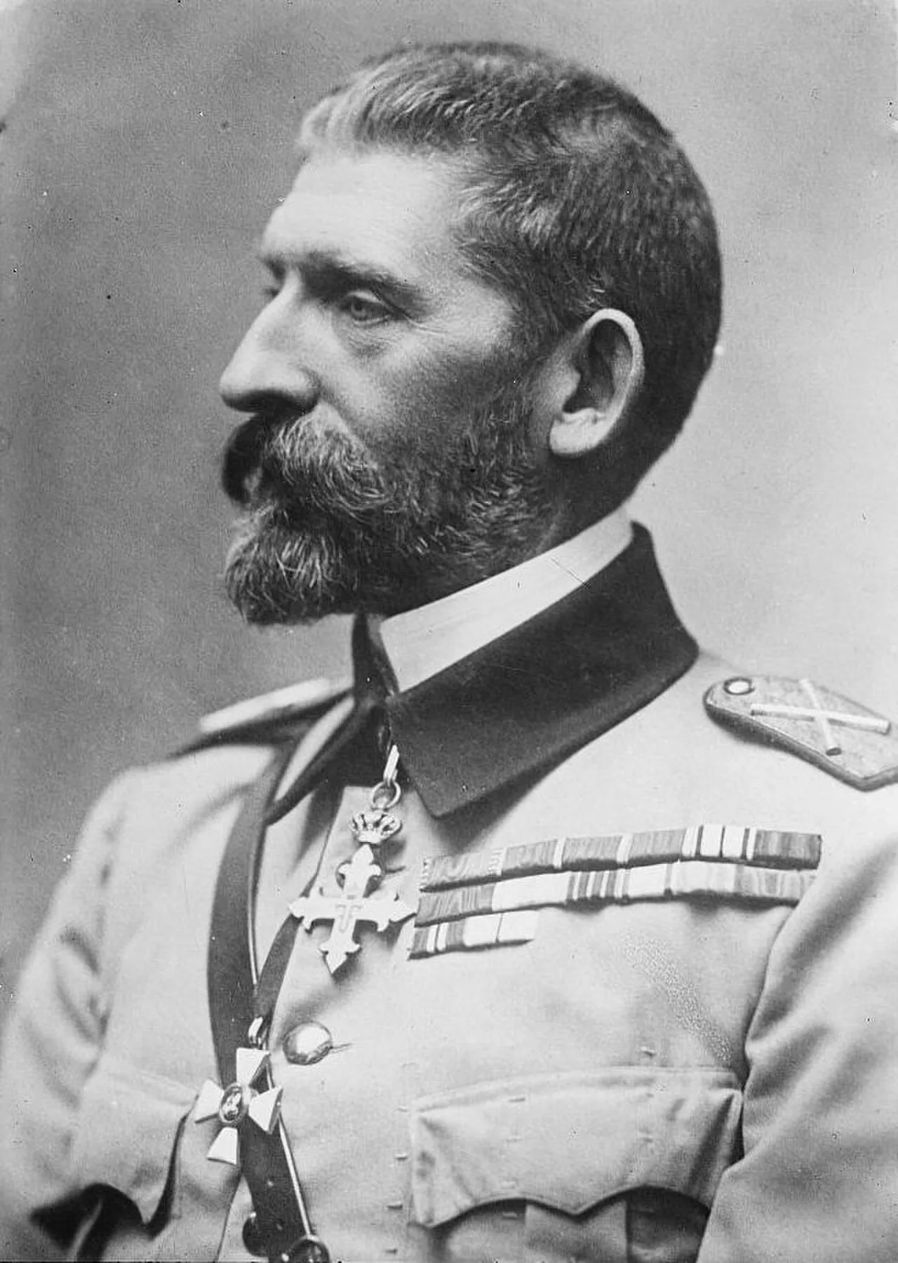 Porträt von Ferdinand I. (1865–1927) – Gedenkseite