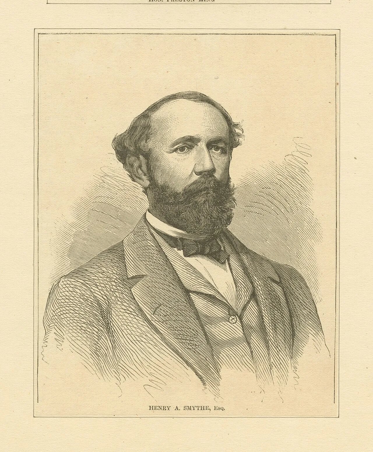 Portrait of Henry A. Smythe (1819–1884) – memorial page