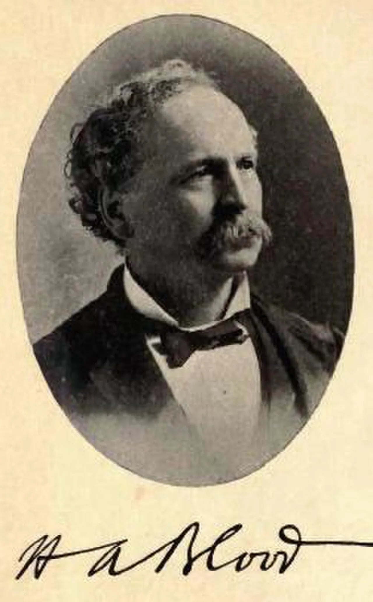Porträt von Henry Ames Blood (1836–1900) – Gedenkseite
