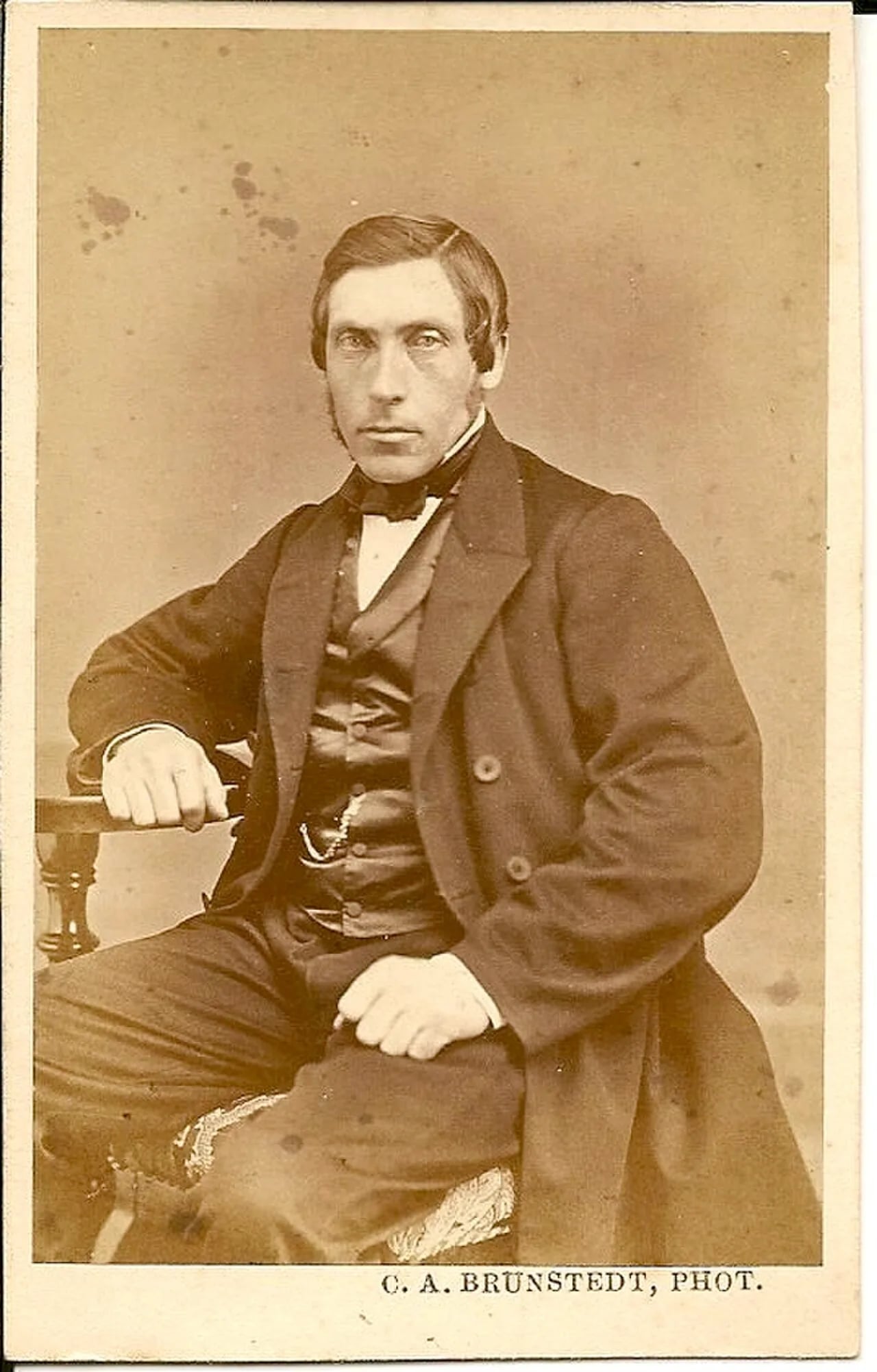 Porträt von Eric Ersson i Sanne (1822–1919) – Gedenkseite