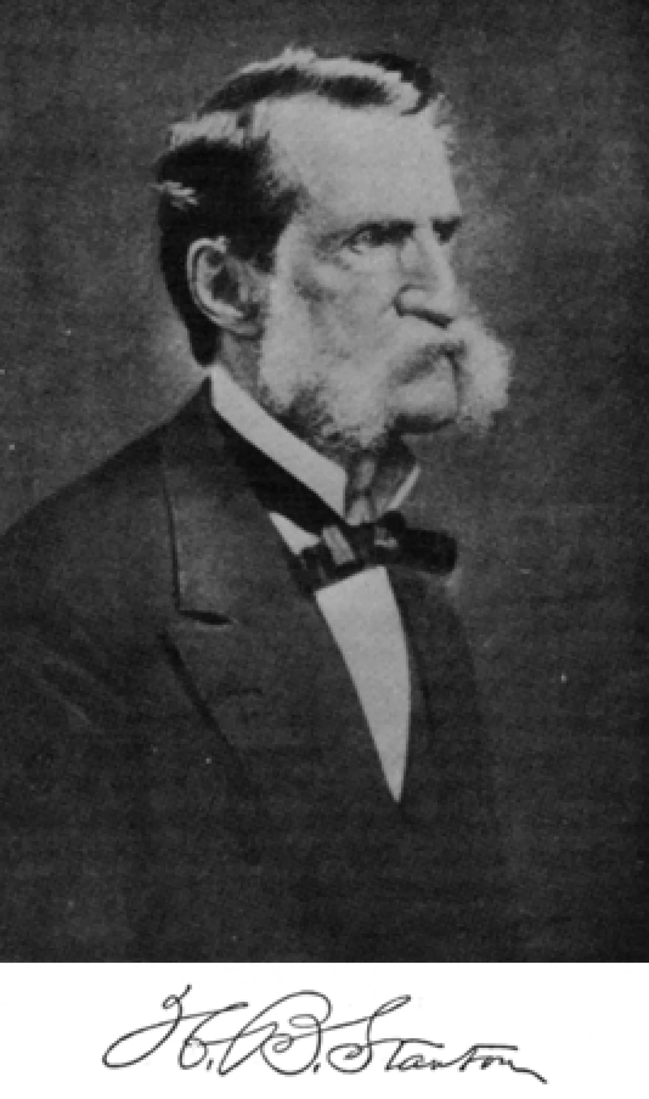 Portrait of Henry Brewster Stanton (1805–1887) – memorial page