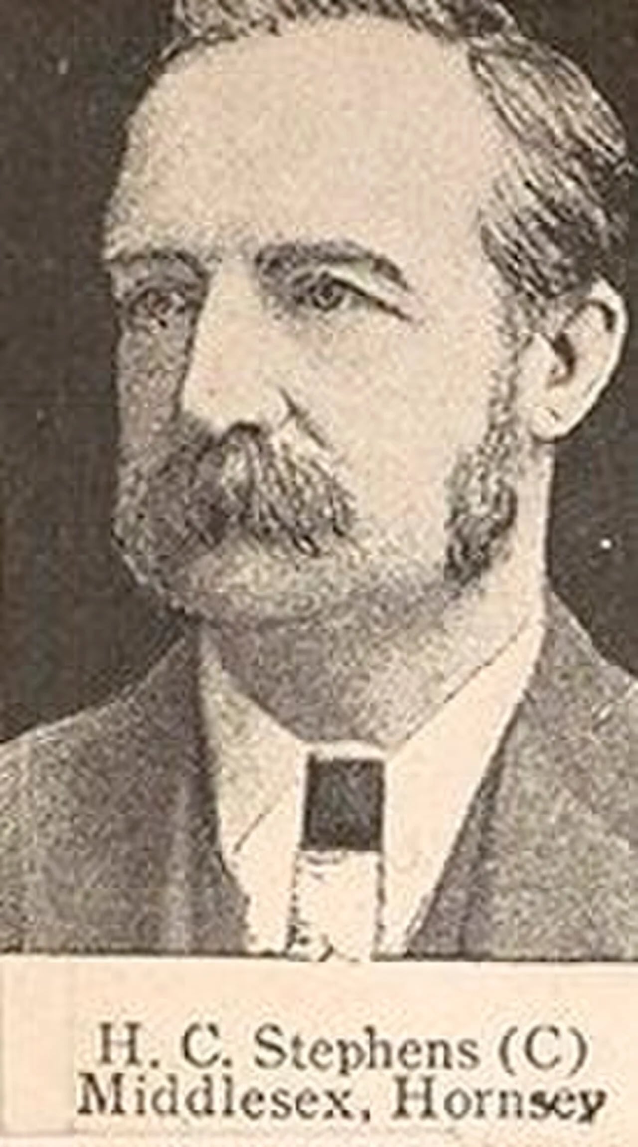 Portrait of Henry Charles Stephens (1841–1918) – memorial page