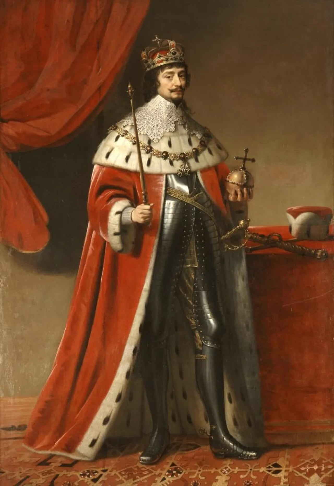 Porträt von Friedrich V. (1596–1632) – Gedenkseite