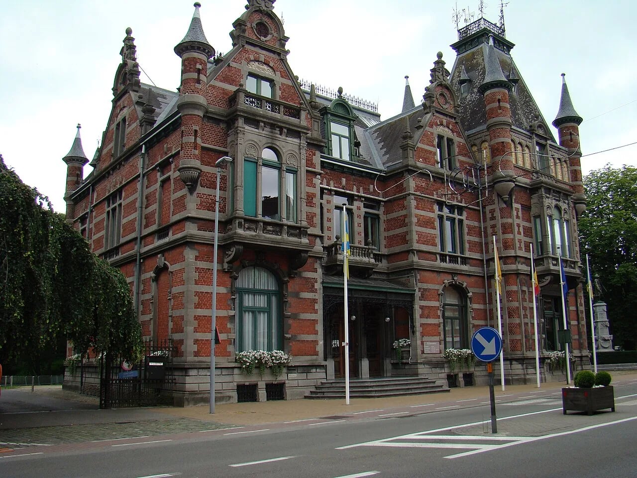 Porträt von Jules van Ackere (1851–1934) – Gedenkseite