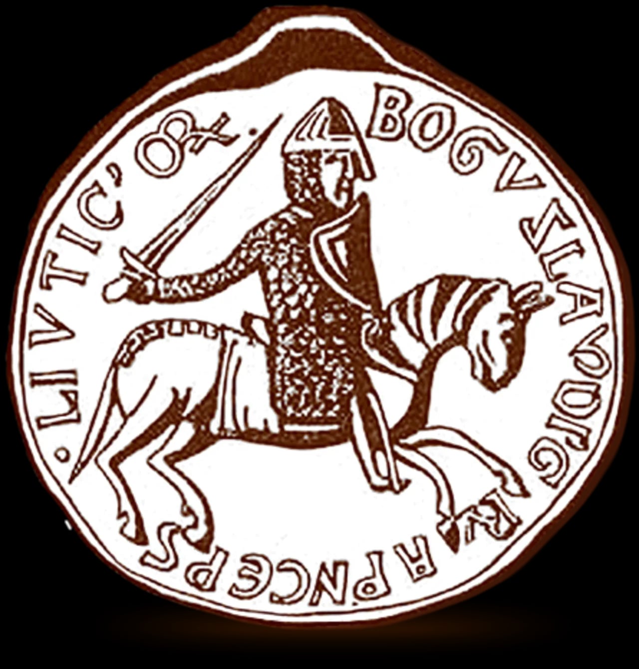 Porträt von Bogislaw I. (1130–1187) – Gedenkseite
