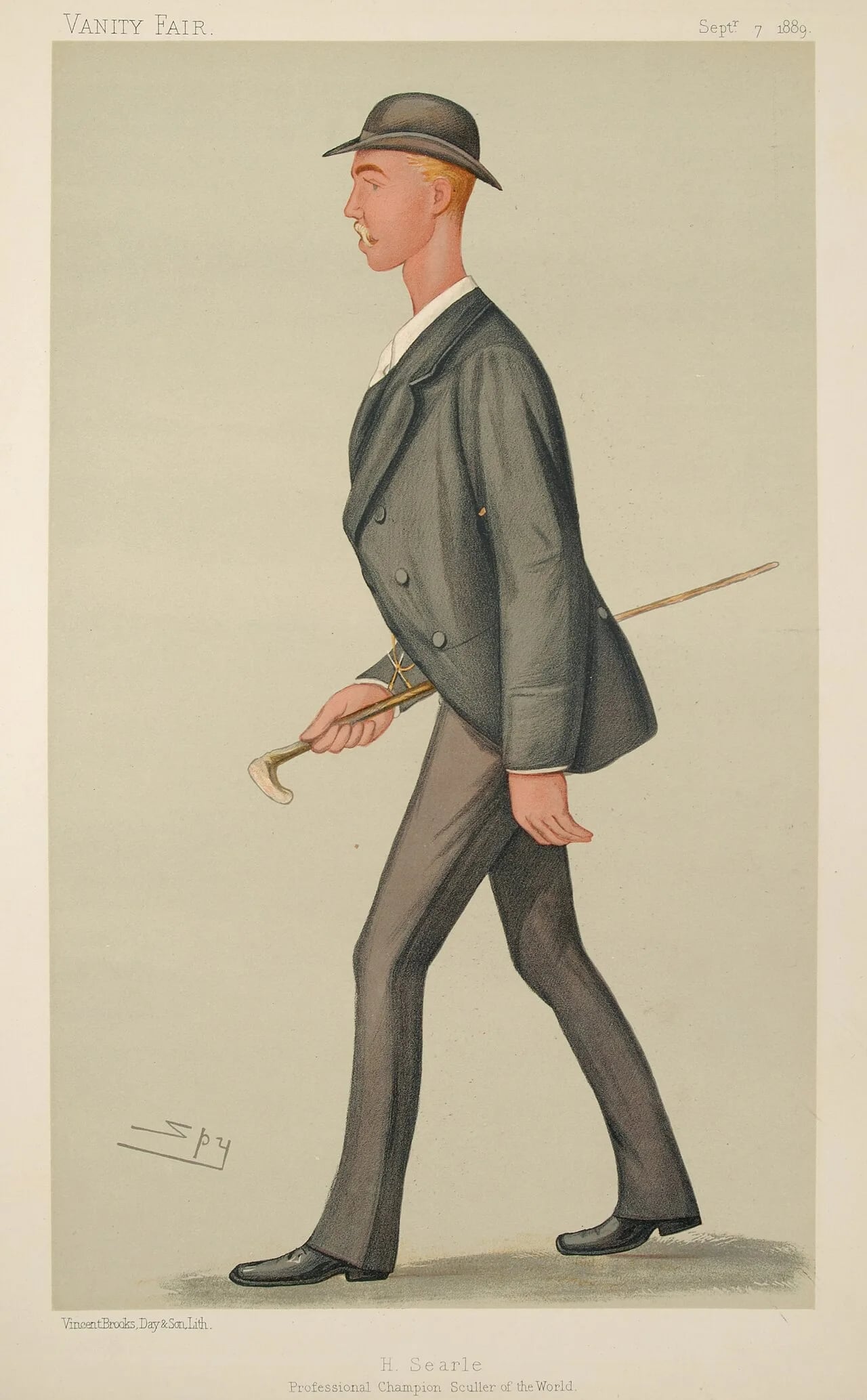 Porträt von Henry Ernest Searle (1866–1889) – Gedenkseite