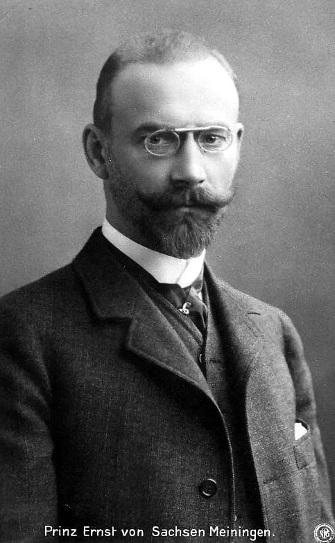 Portrait of Ernst von Sachsen-Meiningen (1859–1941) – memorial page