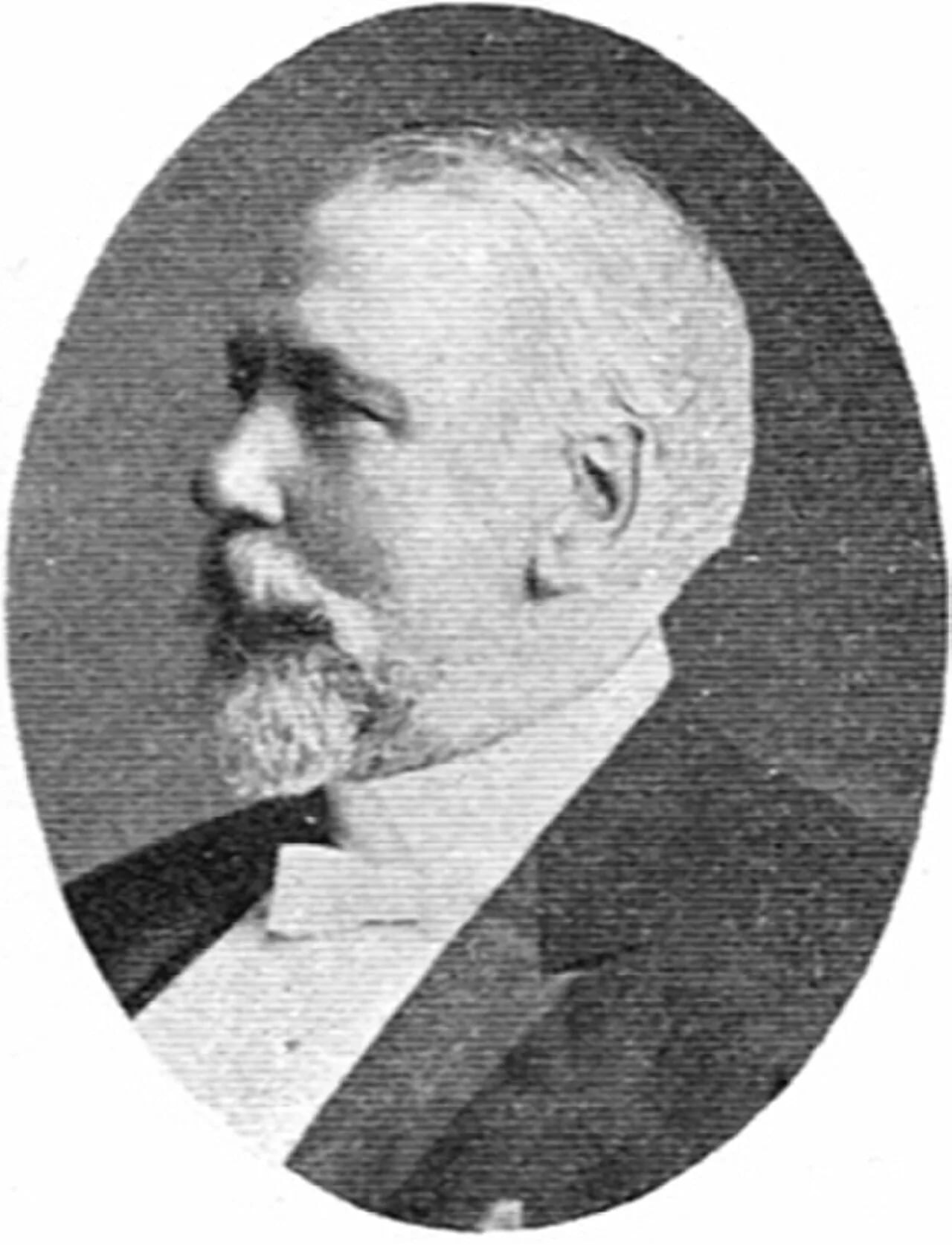 Porträt von Albert Evers (1846–1912) – Gedenkseite