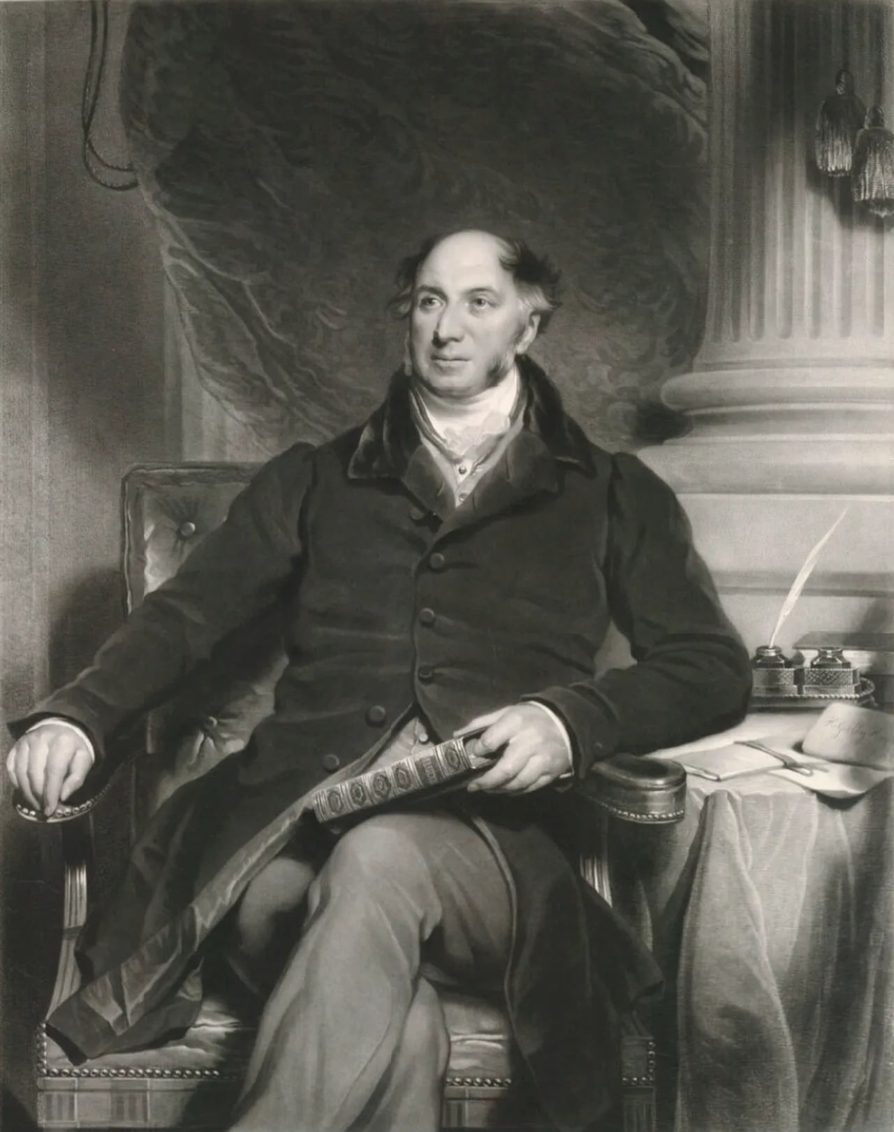 Portrait of Henry Gally Knight (1786–1846) – memorial page