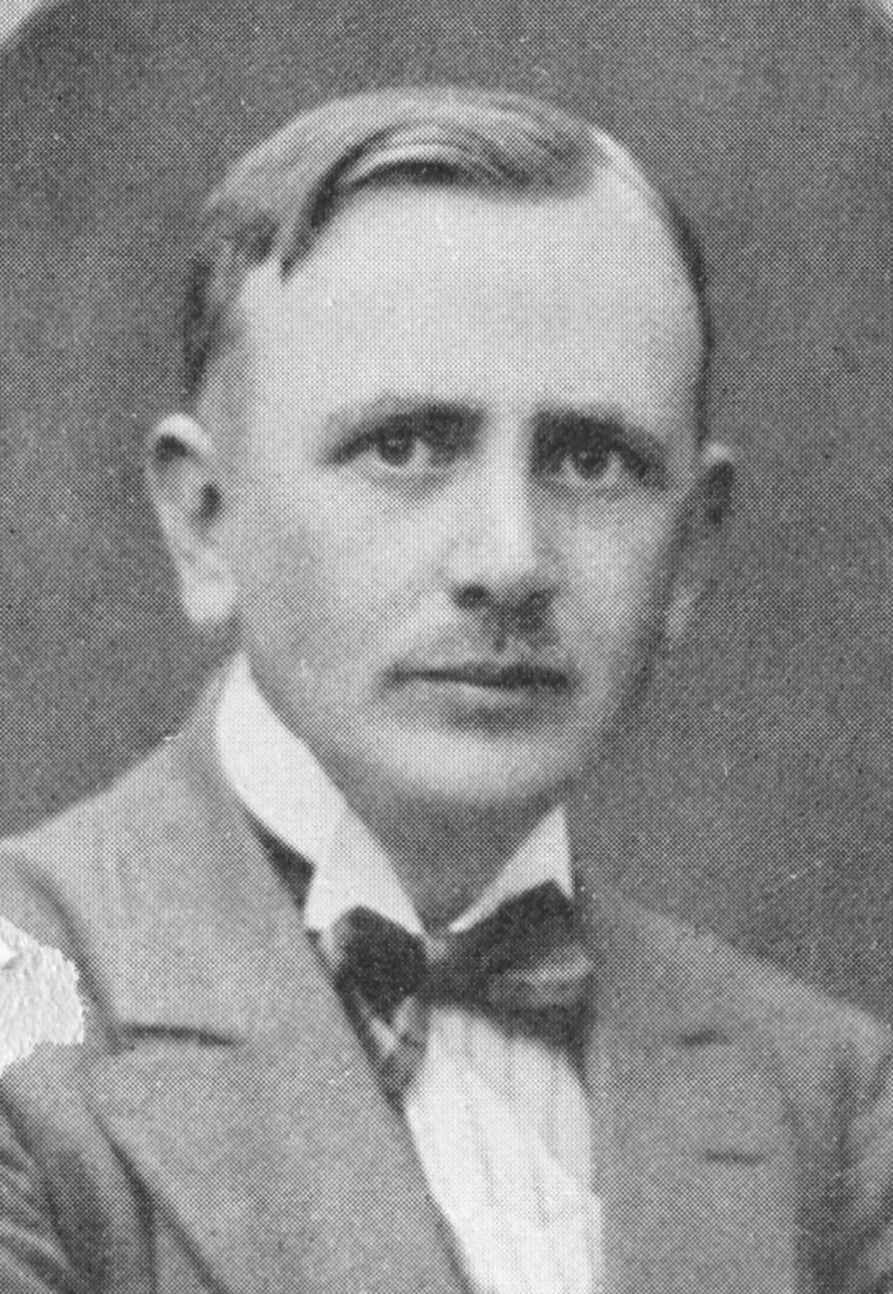 Porträt von Charley Fager (1891–1928) – Gedenkseite
