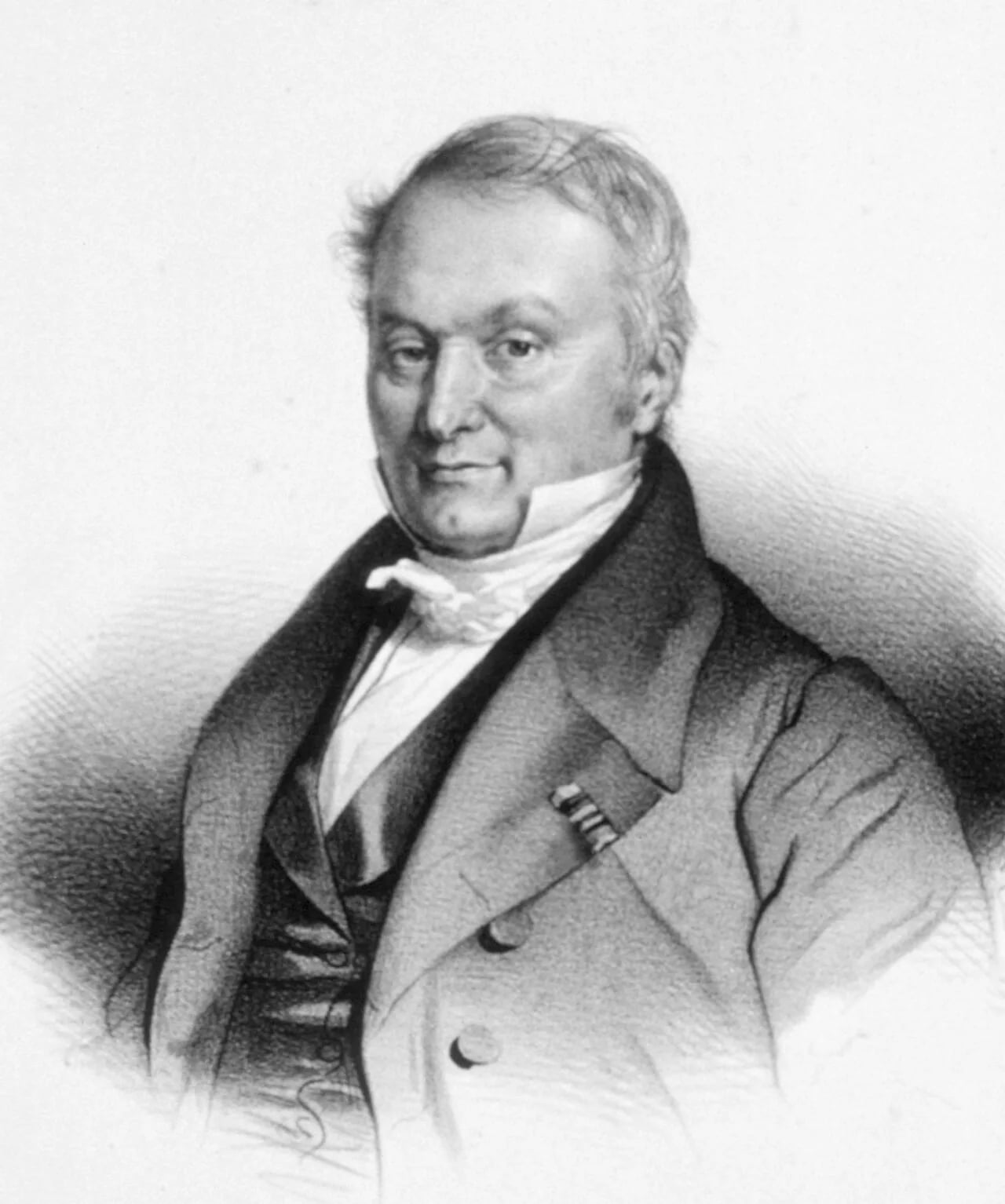 Porträt von Anthelme Louis Claude Marie, Baron von Richerand (1779–1840) – Gedenkseite