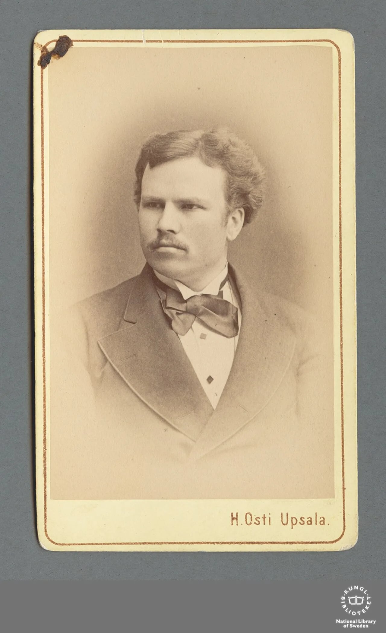Portrait of Edvard Fahlcrantz (1850–1925) – memorial page