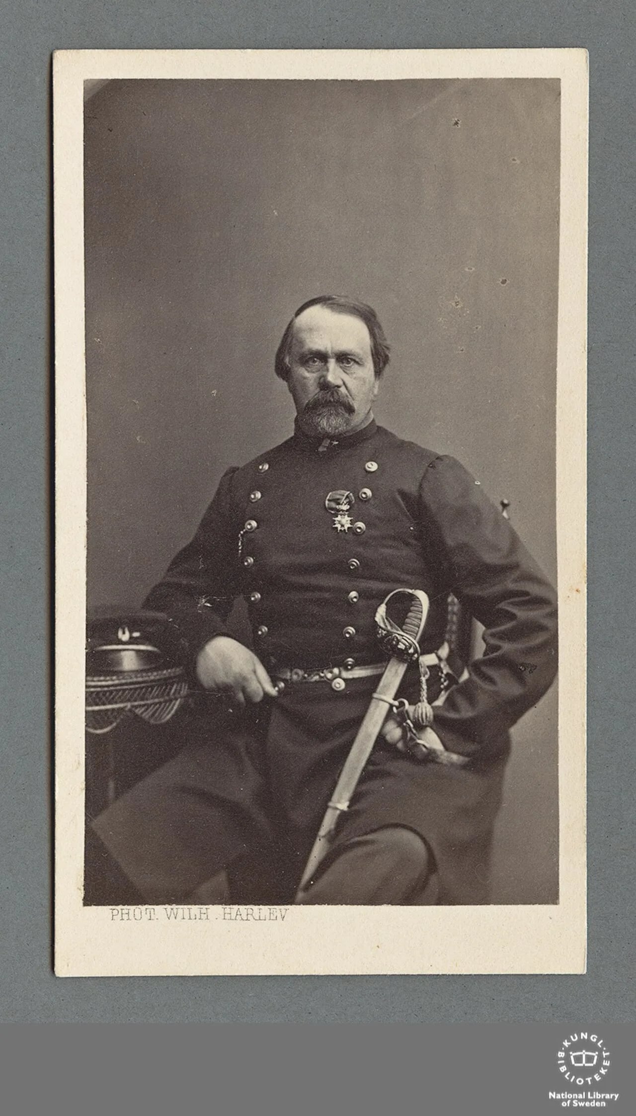 Portrait of Otto Falk (1816–1889) – memorial page