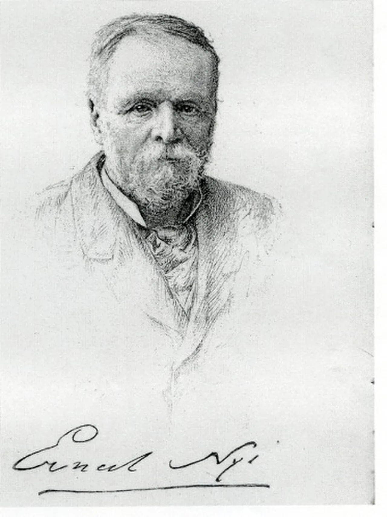 Porträt von Ernest Nys (1851–1920) – Gedenkseite
