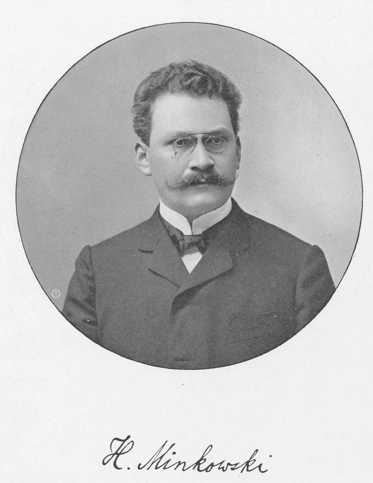 Portrait of Hermann Minkowski (1864–1909) – memorial page