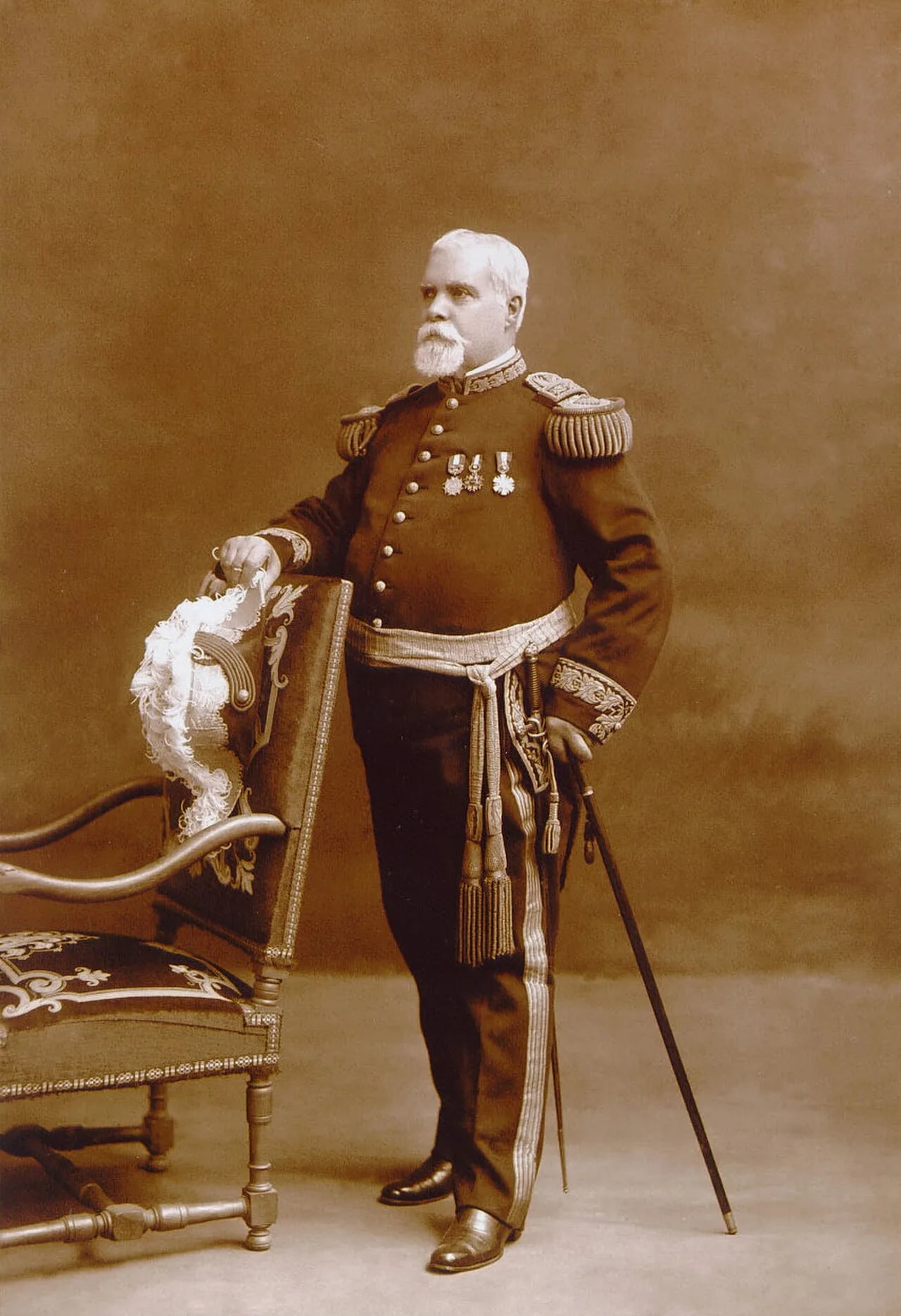 Porträt von Belisario Suárez (1833–1910) – Gedenkseite