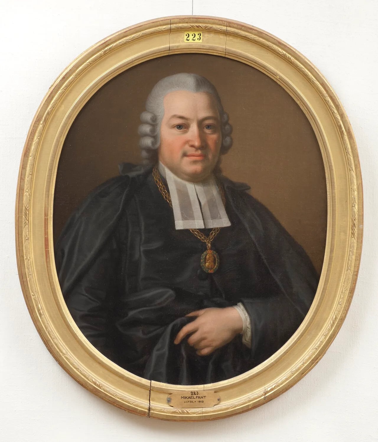 Portrait of Johan Michael Fant (1735–1813) – memorial page